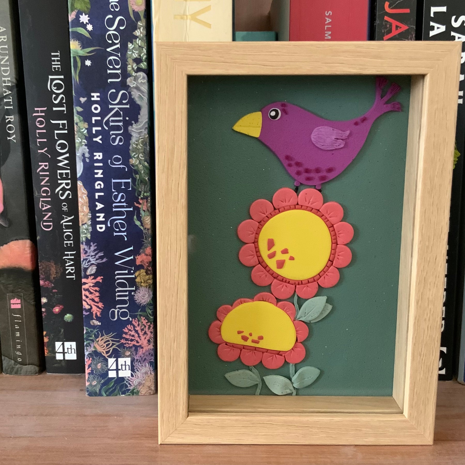 Little Worlds by Fat Cat Originals: BEATRIX BLOOMFEATHER Mini Artwork
