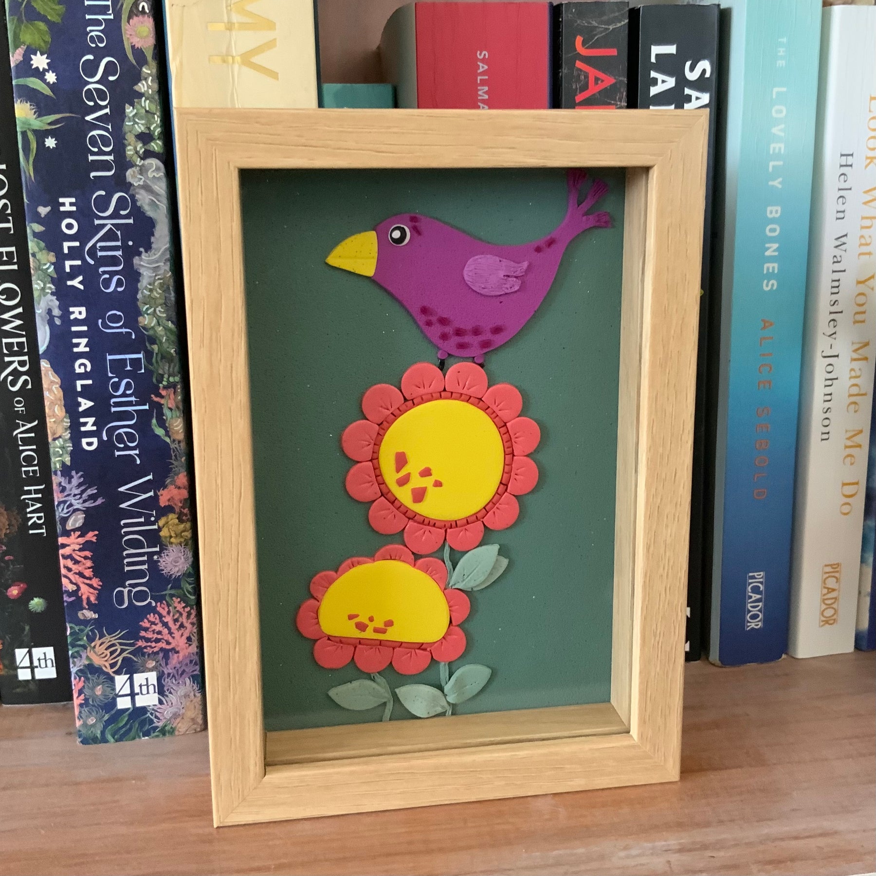Little Worlds by Fat Cat Originals: BEATRIX BLOOMFEATHER Mini Artwork