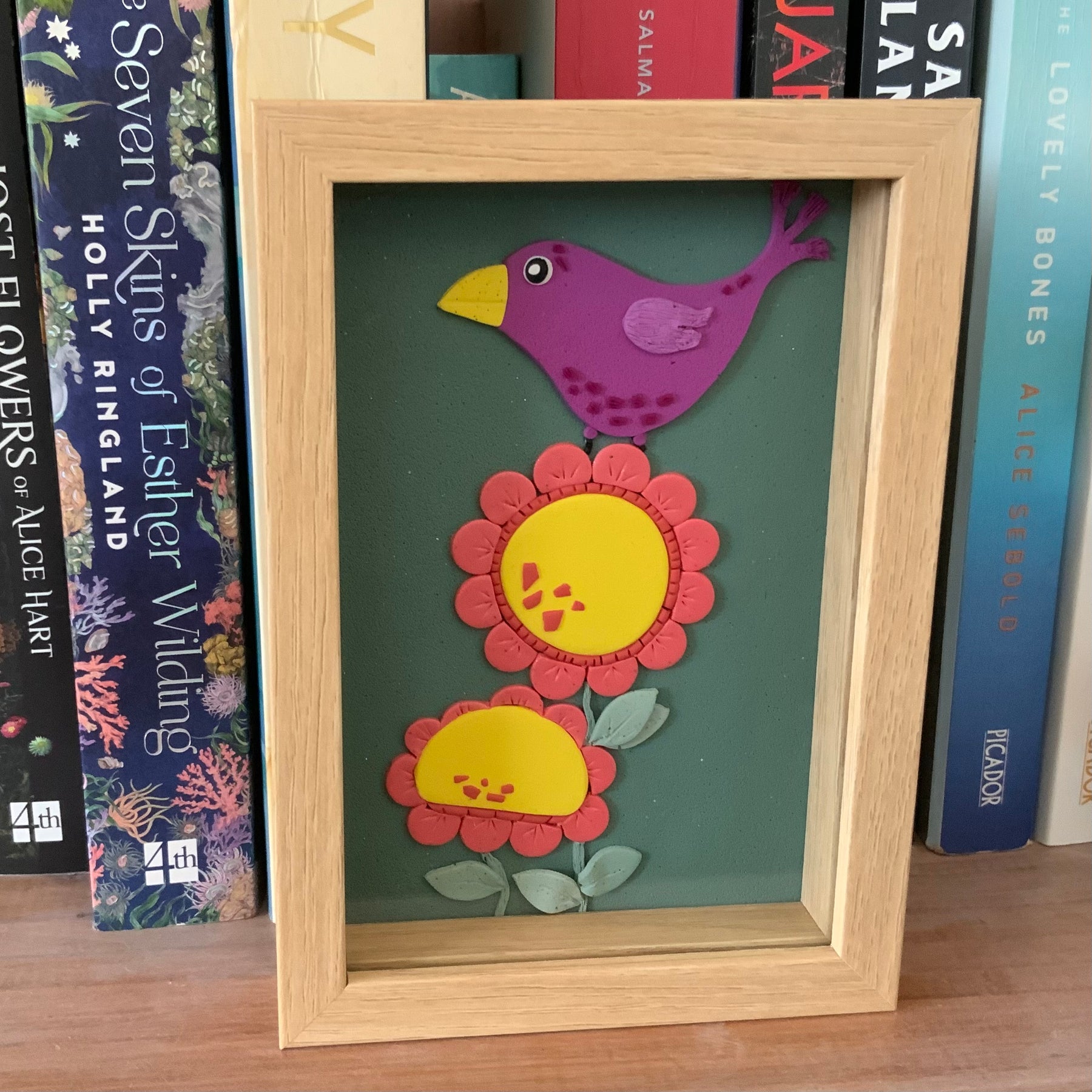 Little Worlds by Fat Cat Originals: BEATRIX BLOOMFEATHER Mini Artwork