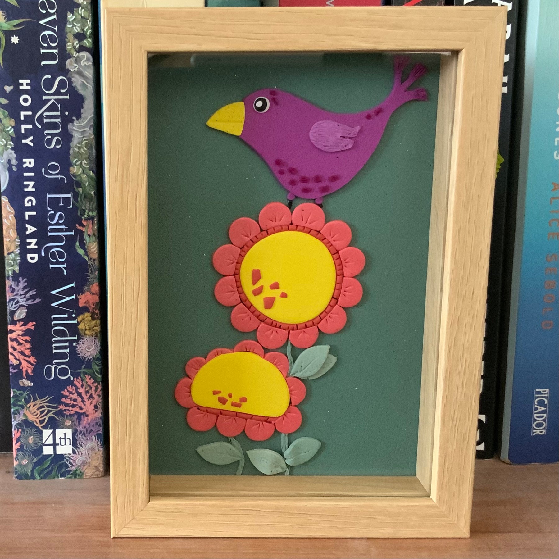 Little Worlds by Fat Cat Originals: BEATRIX BLOOMFEATHER Mini Artwork
