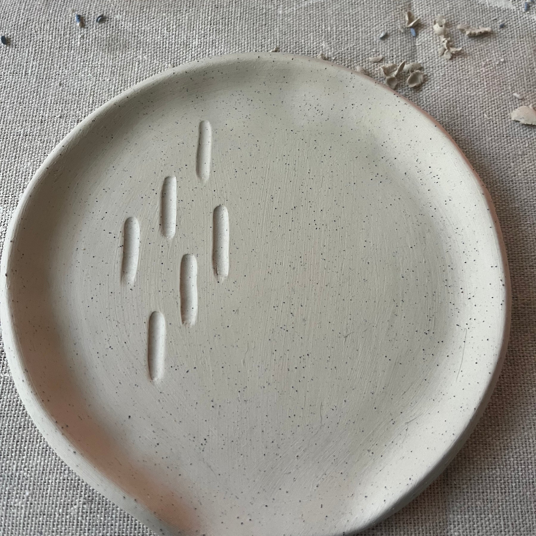 Pottery Spoon Rest