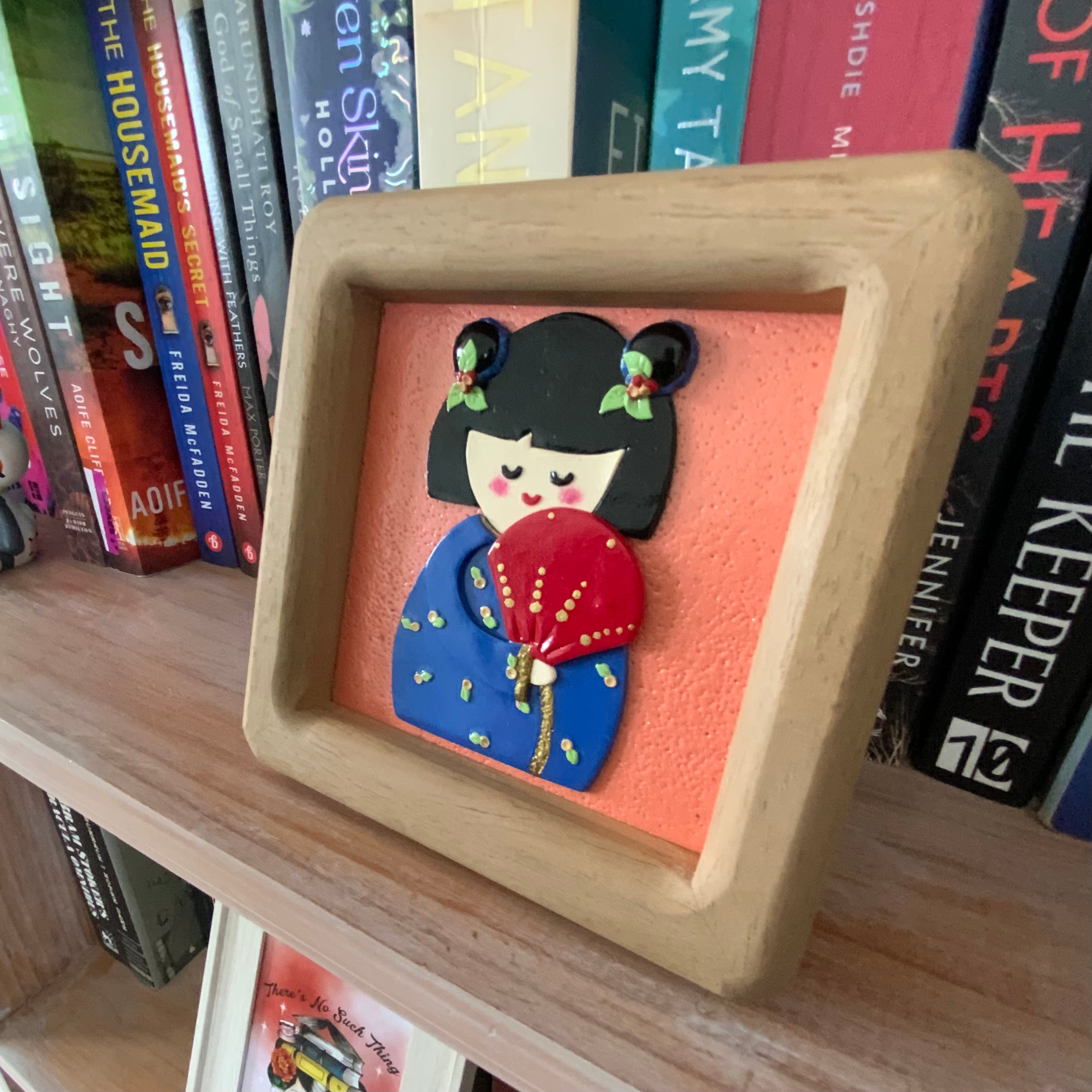 Little Worlds by Fat Cat Originals: AIKO, THE ADORED Mini Artwork