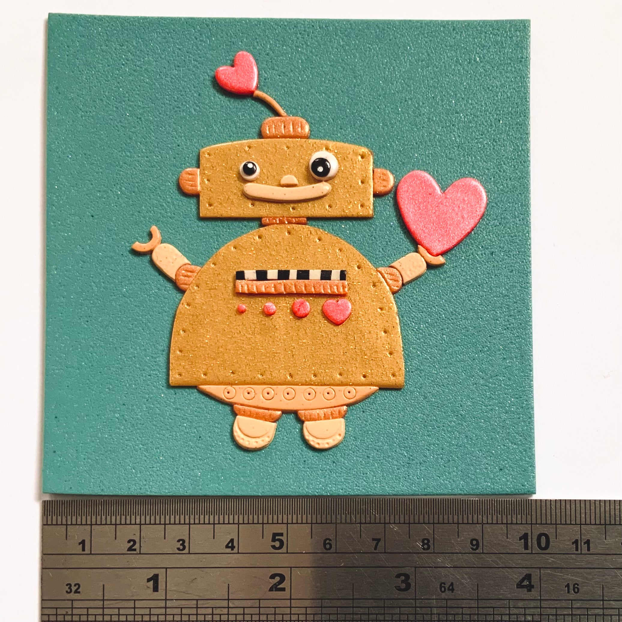 Little Worlds by Fat Cat Originals: AFFECTION DETECTION UNIT MODEL FCO-002 Mini Artwork