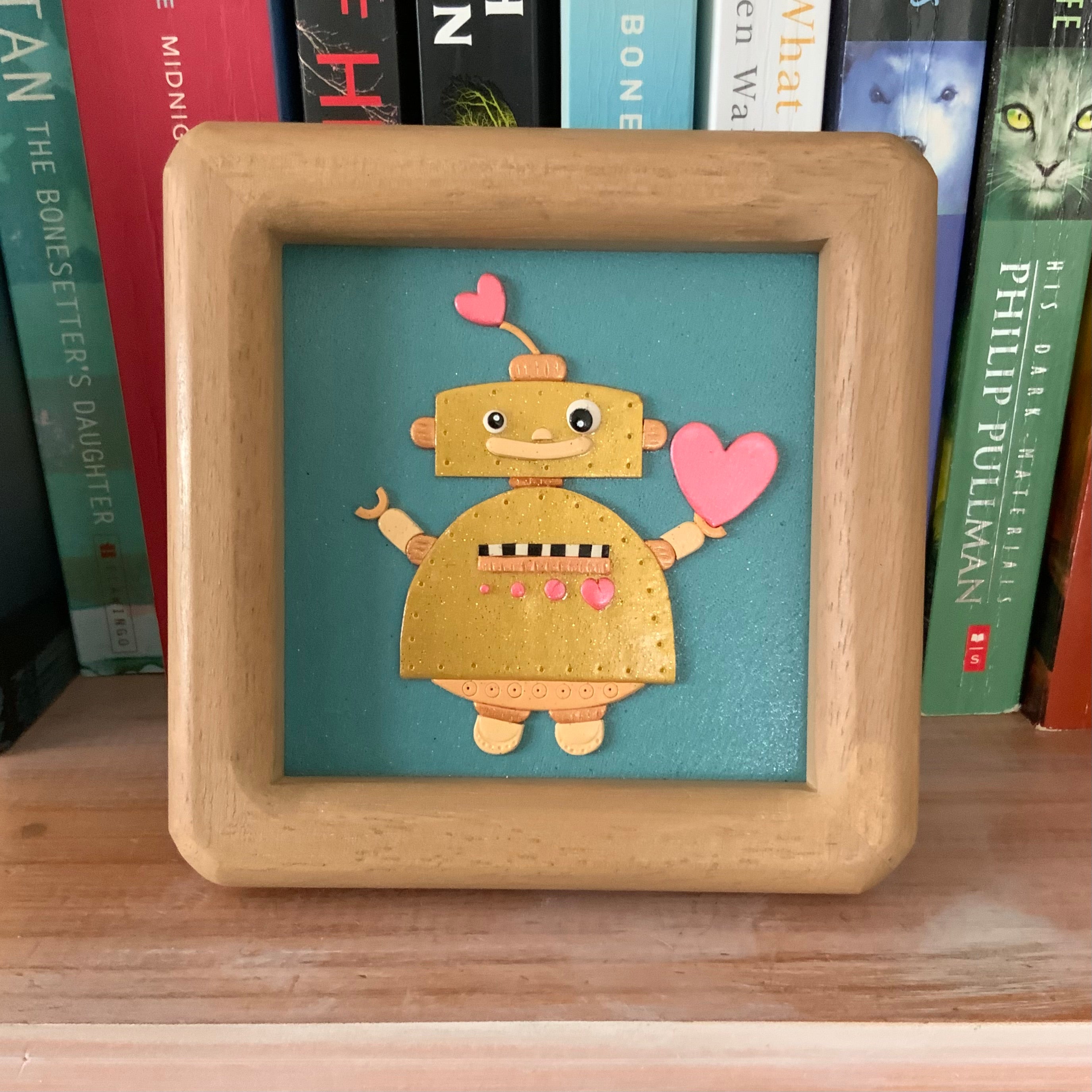 Little Worlds by Fat Cat Originals: AFFECTION DETECTION UNIT MODEL FCO-002 Mini Artwork