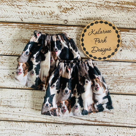 ''Border Collie Faces'' Adult Sock Savers