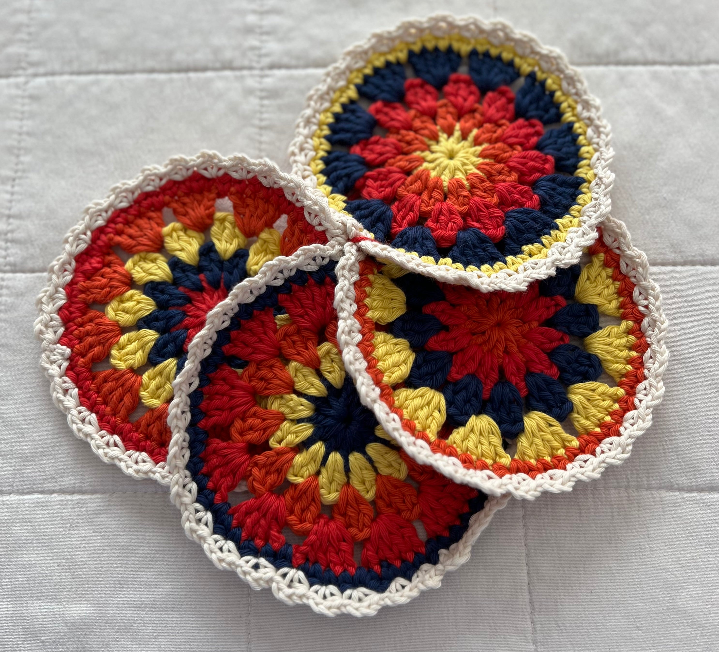 Crochet Coaster Set