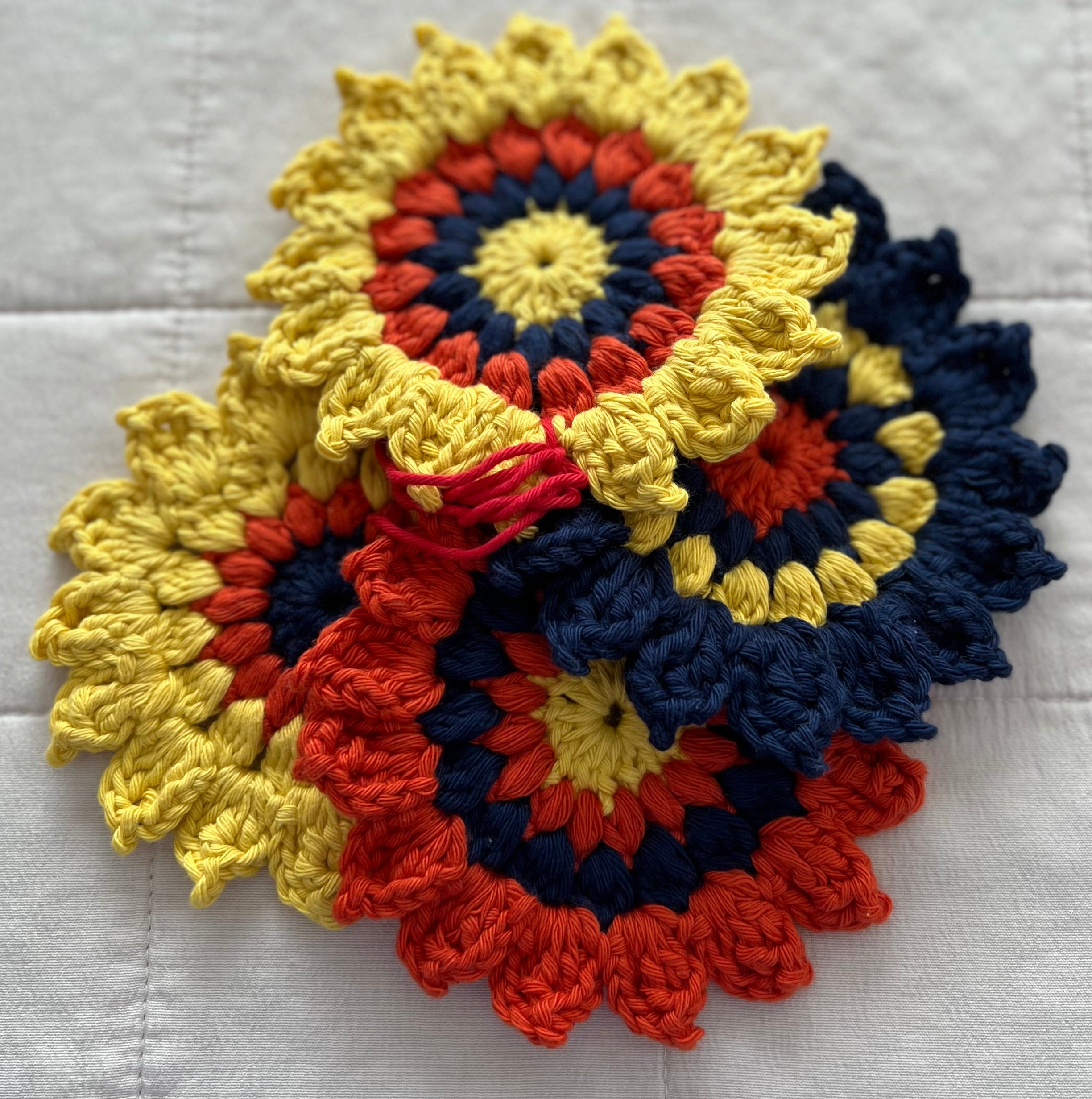 Crochet Coaster Set