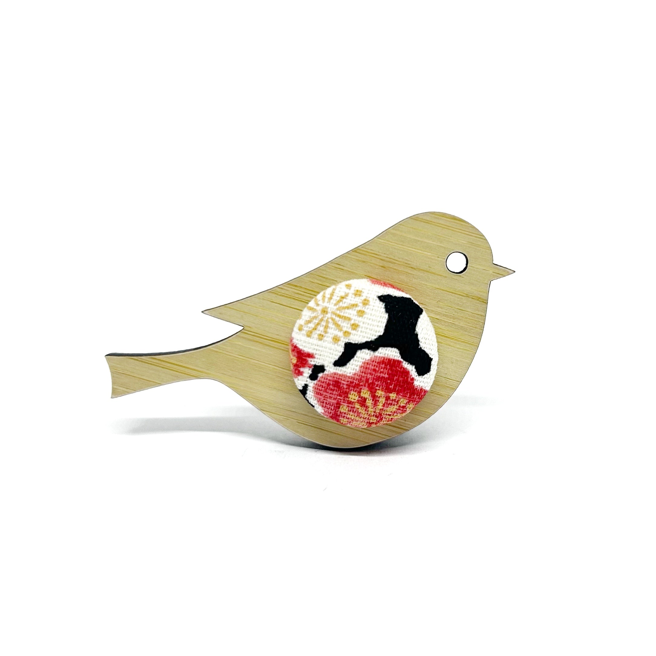 Kimono Robin Brooch - Assorted