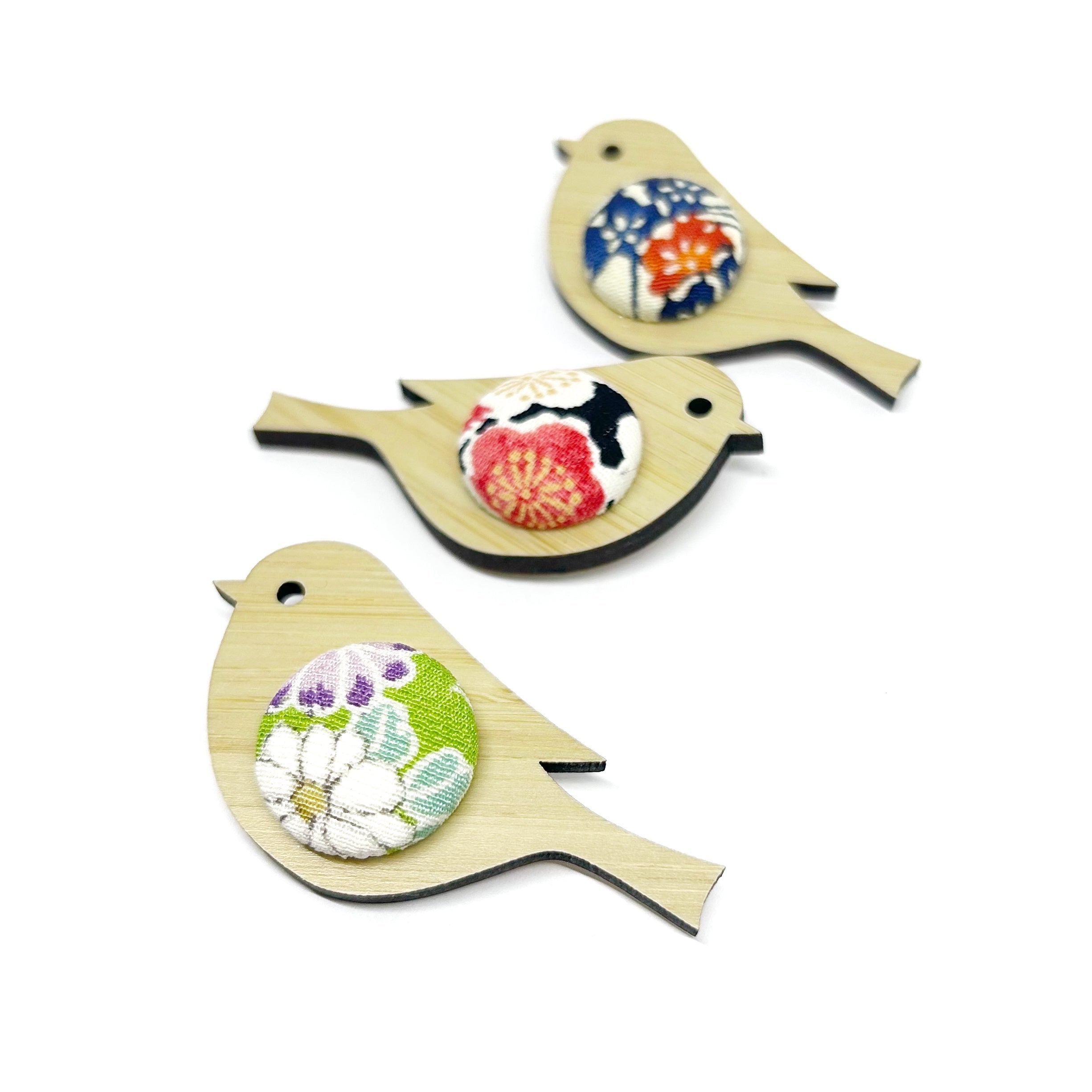 Kimono Robin Brooch - Assorted