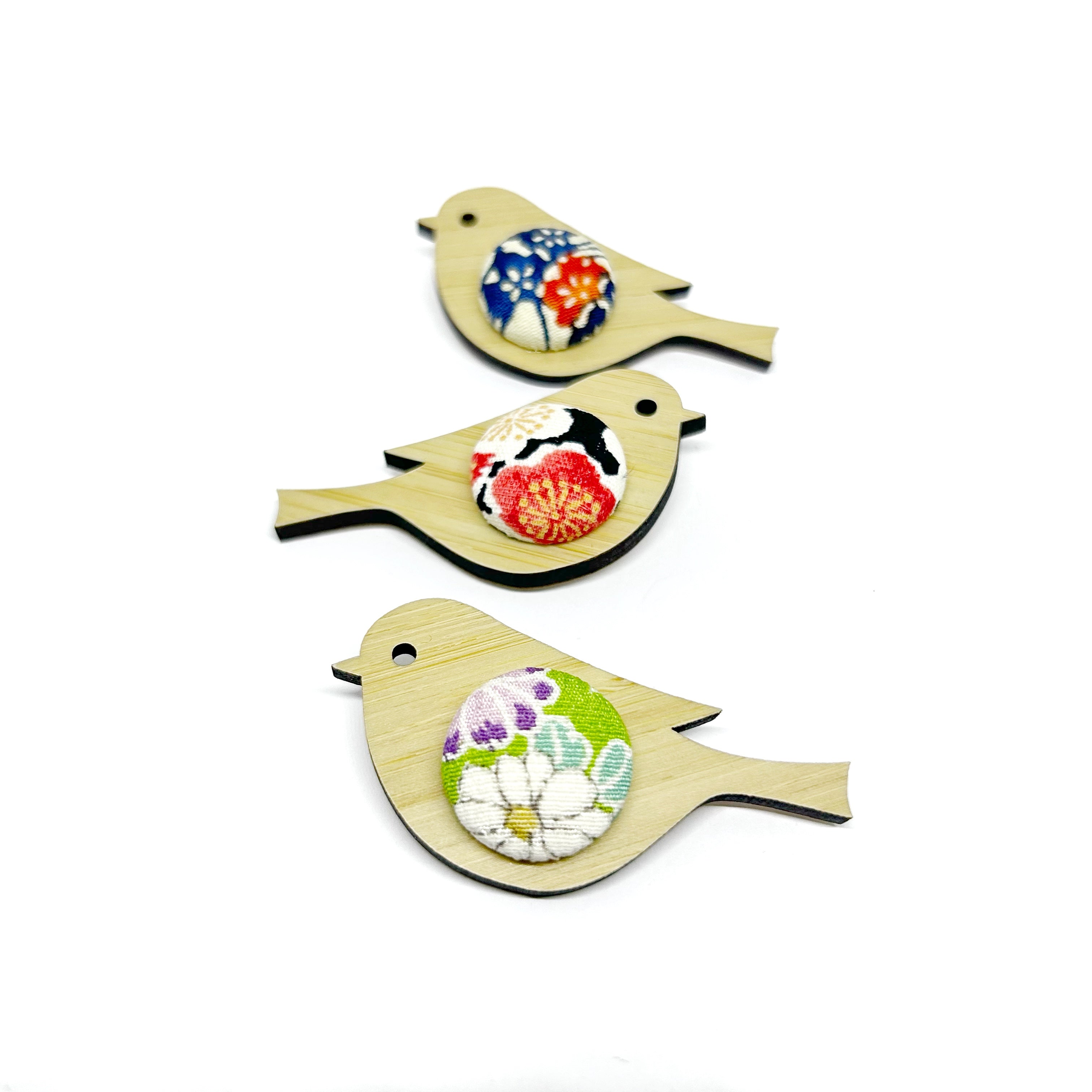 Kimono Robin Brooch - Assorted