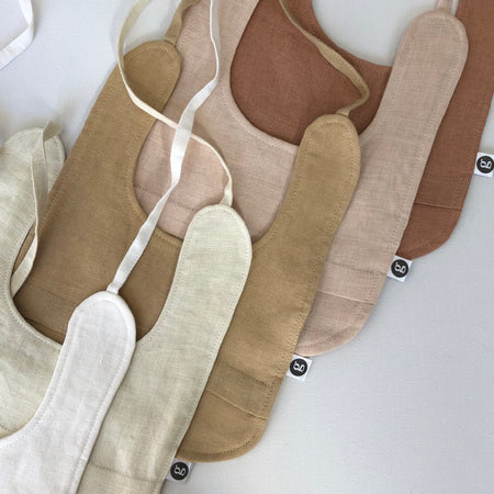 'BABY BIBS & BOOTS - HEMP & HAND DYED'