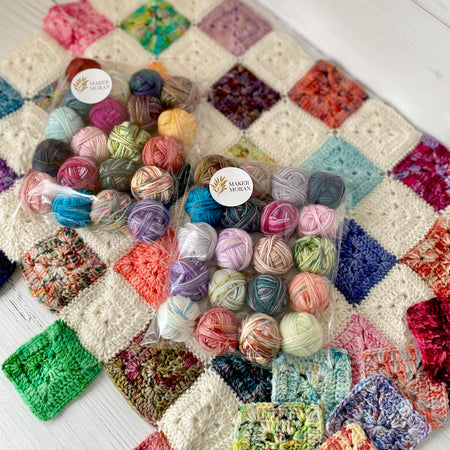 Hand Dyed Yarn 'Micro Skein Set'