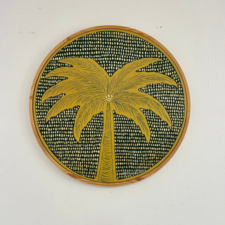 'Palms' (Green and gold)