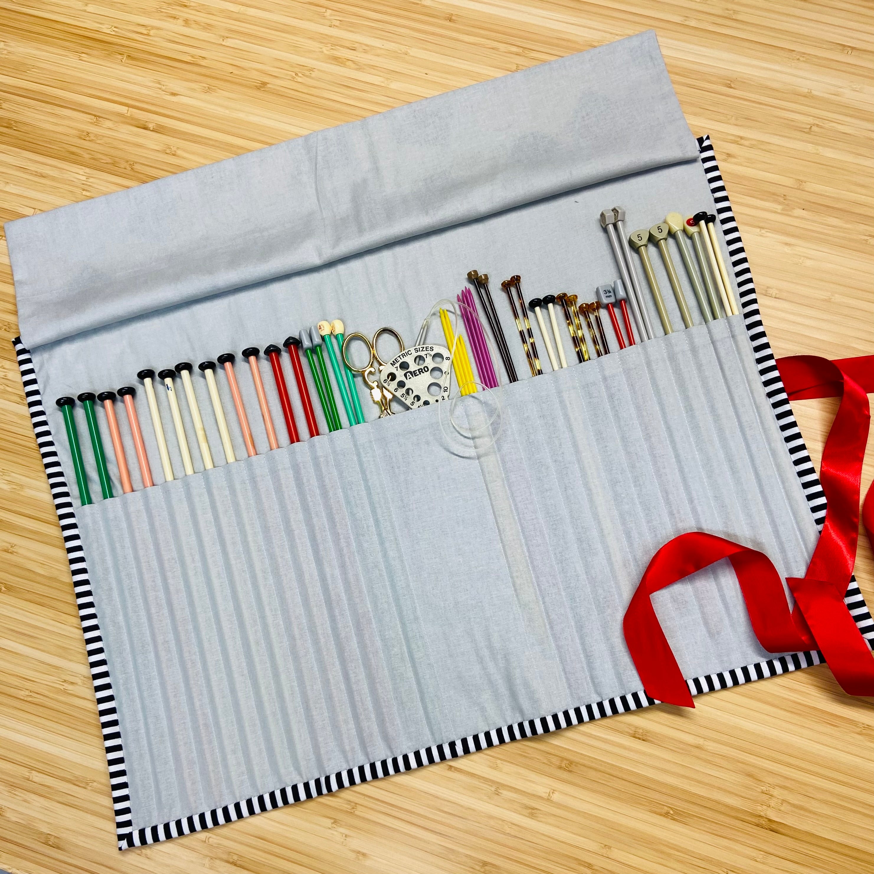 Handmade Knitting Needle Roll