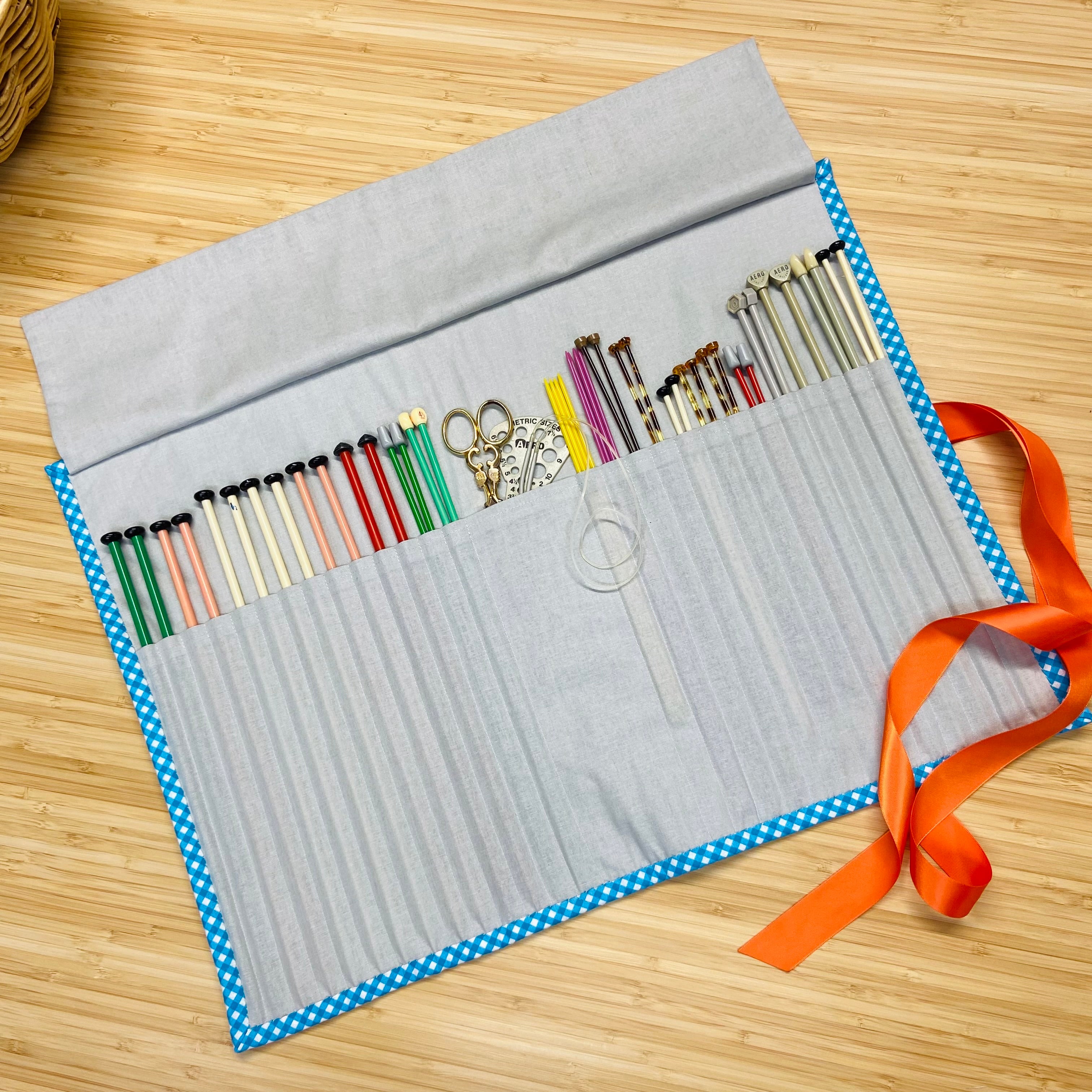 Handmade Knitting Needle Roll