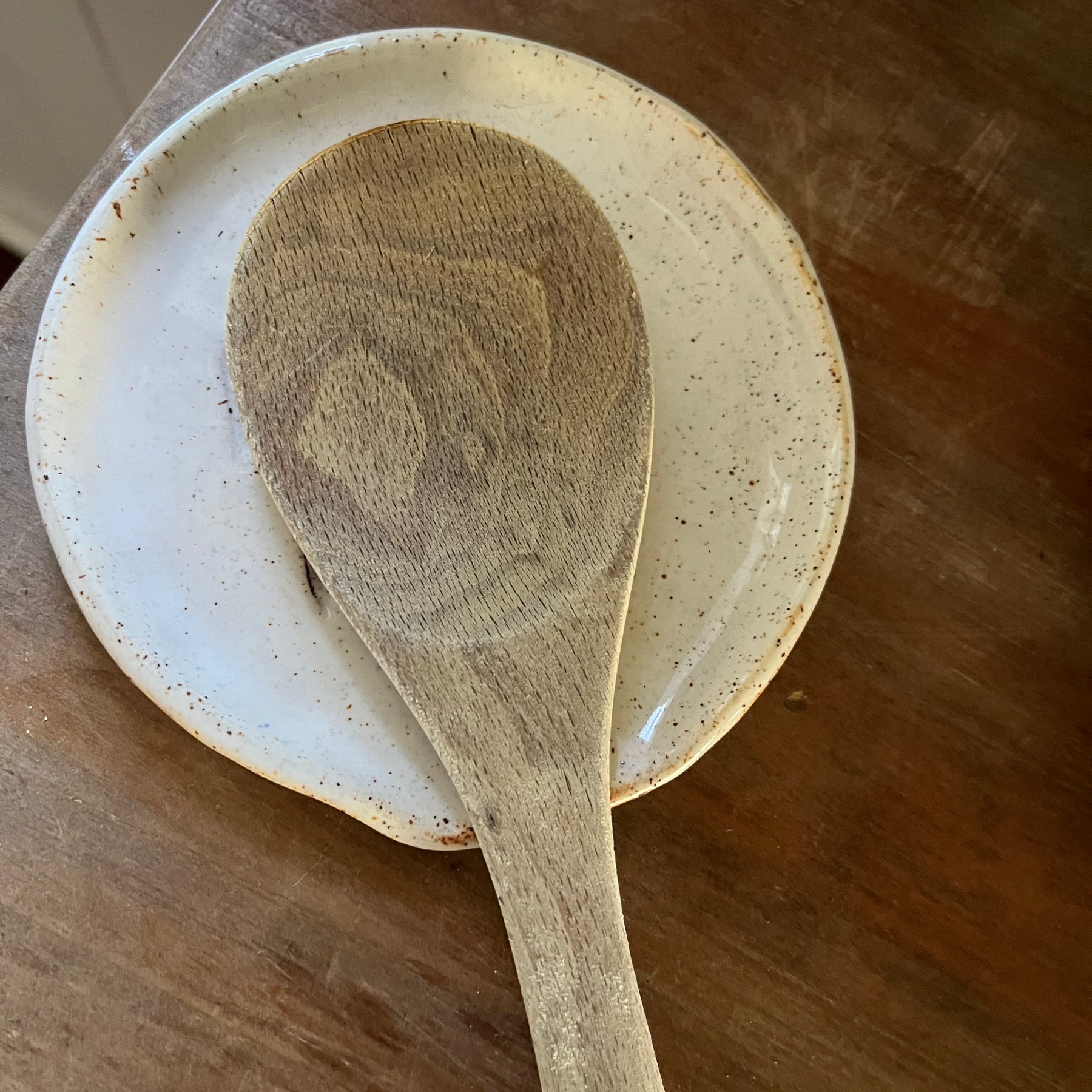 Pottery Spoon Rest