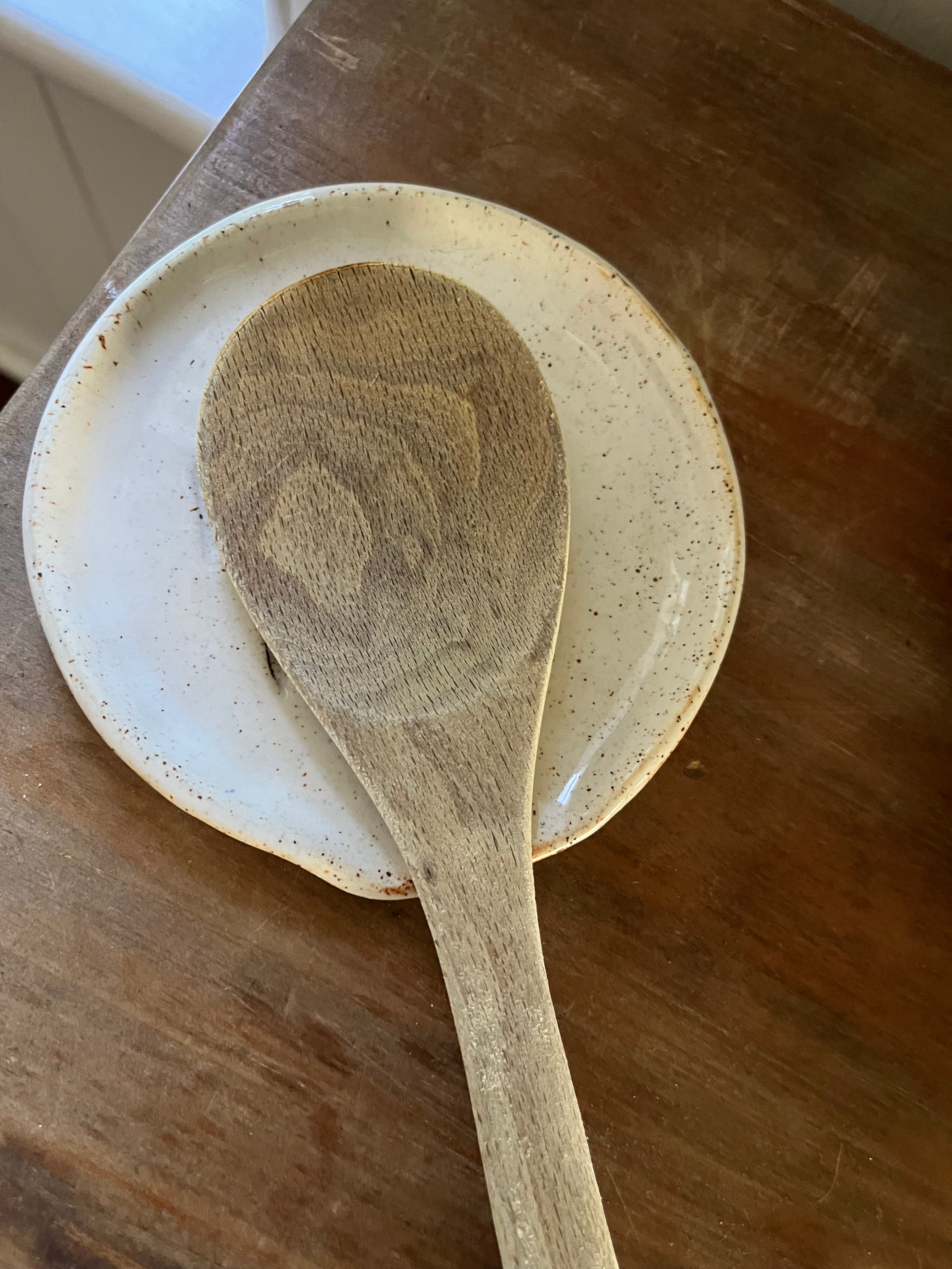 Pottery Spoon Rest
