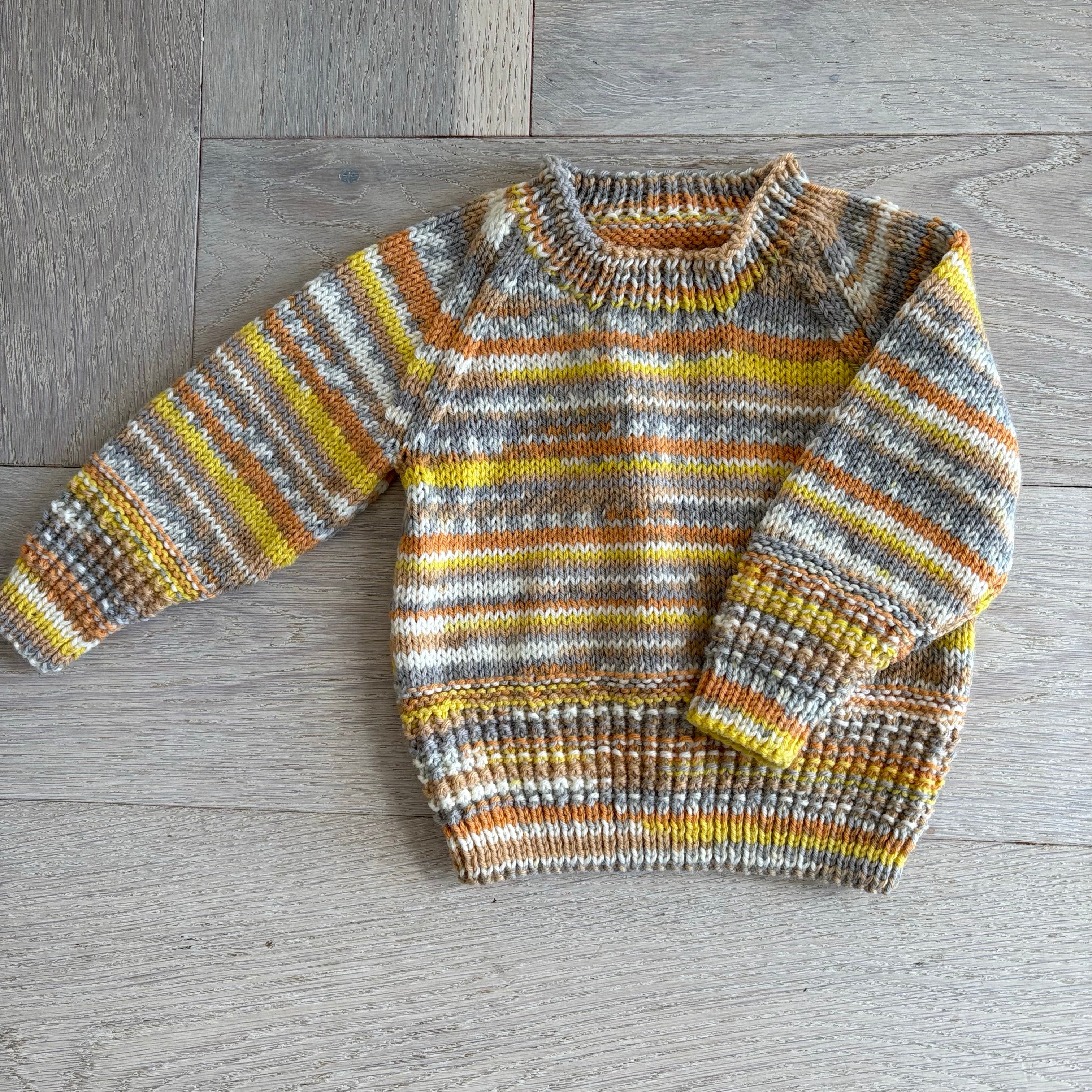 Child Round Neck Sweater -Size 6-9 months