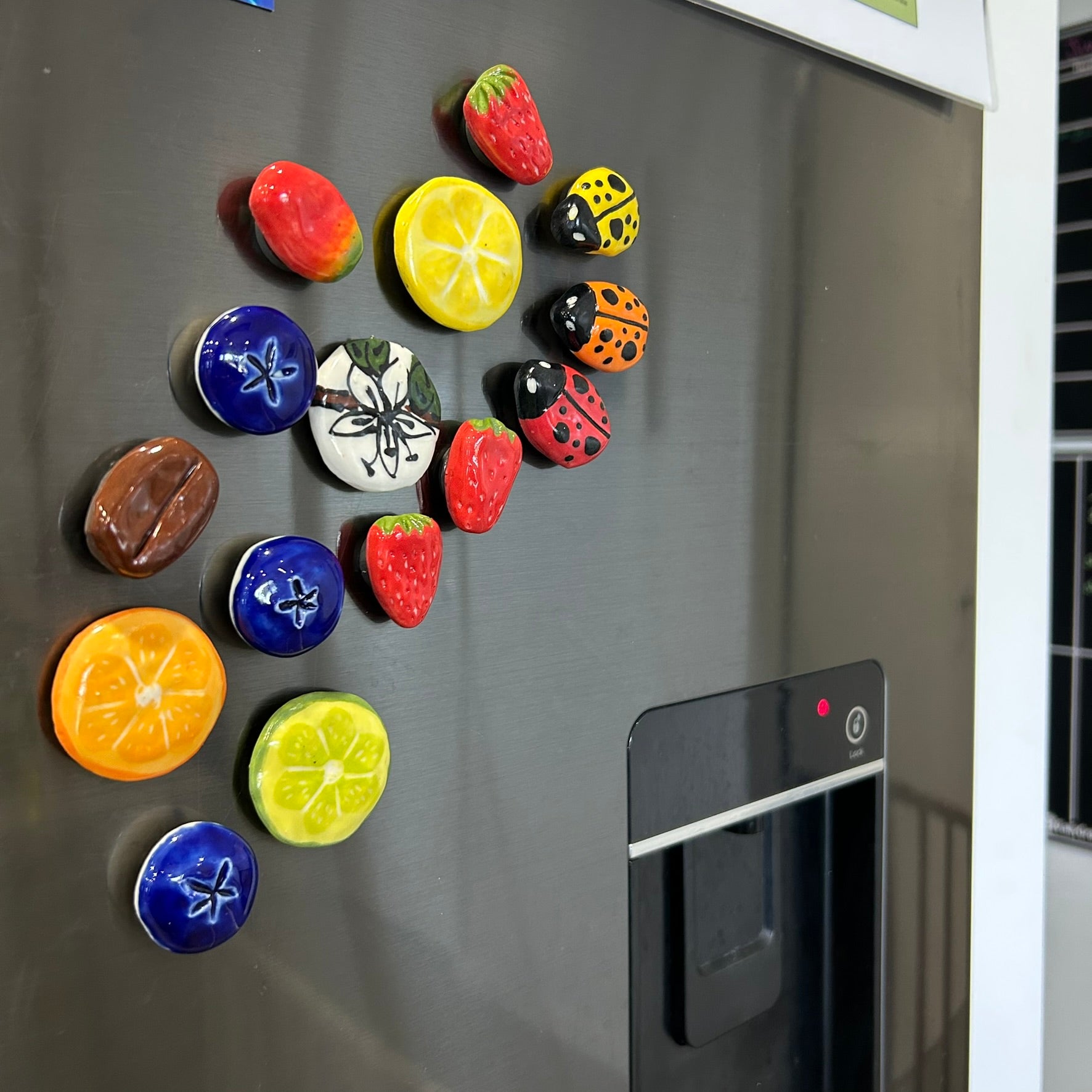 Ceramic Fridge Magnets - Various Designs