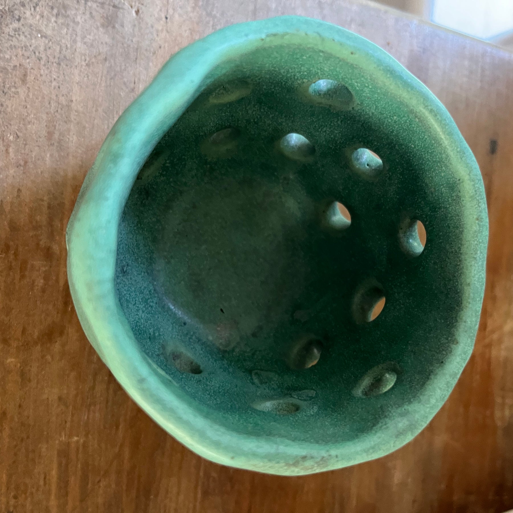 Pottery Tea Light Holder