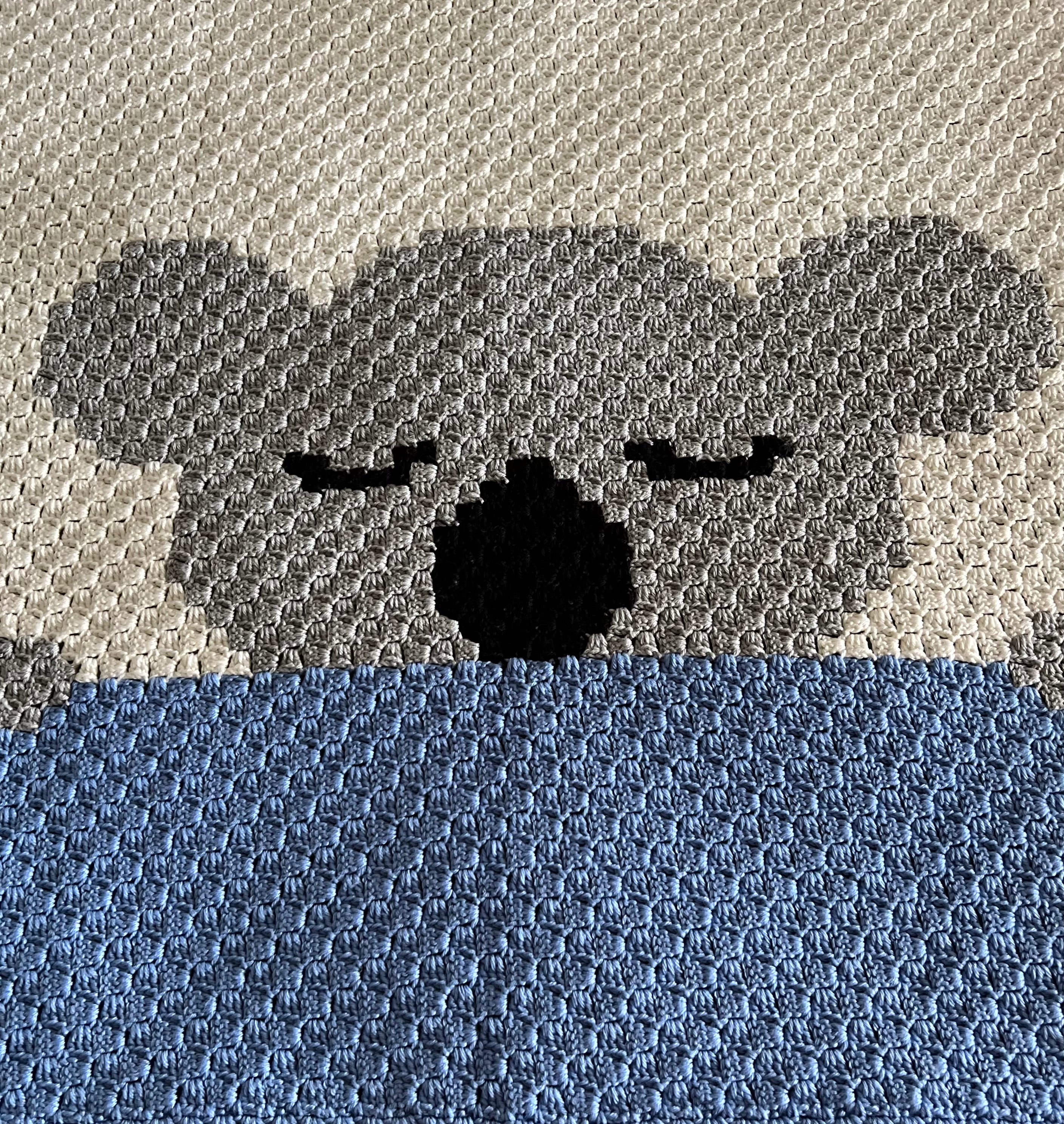 Crochet Lullaby Koala Blanket