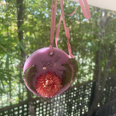 Beeswax Tablet/ Scented Sachet/ Flower BeesWax Bar/ Cabinet Freshener