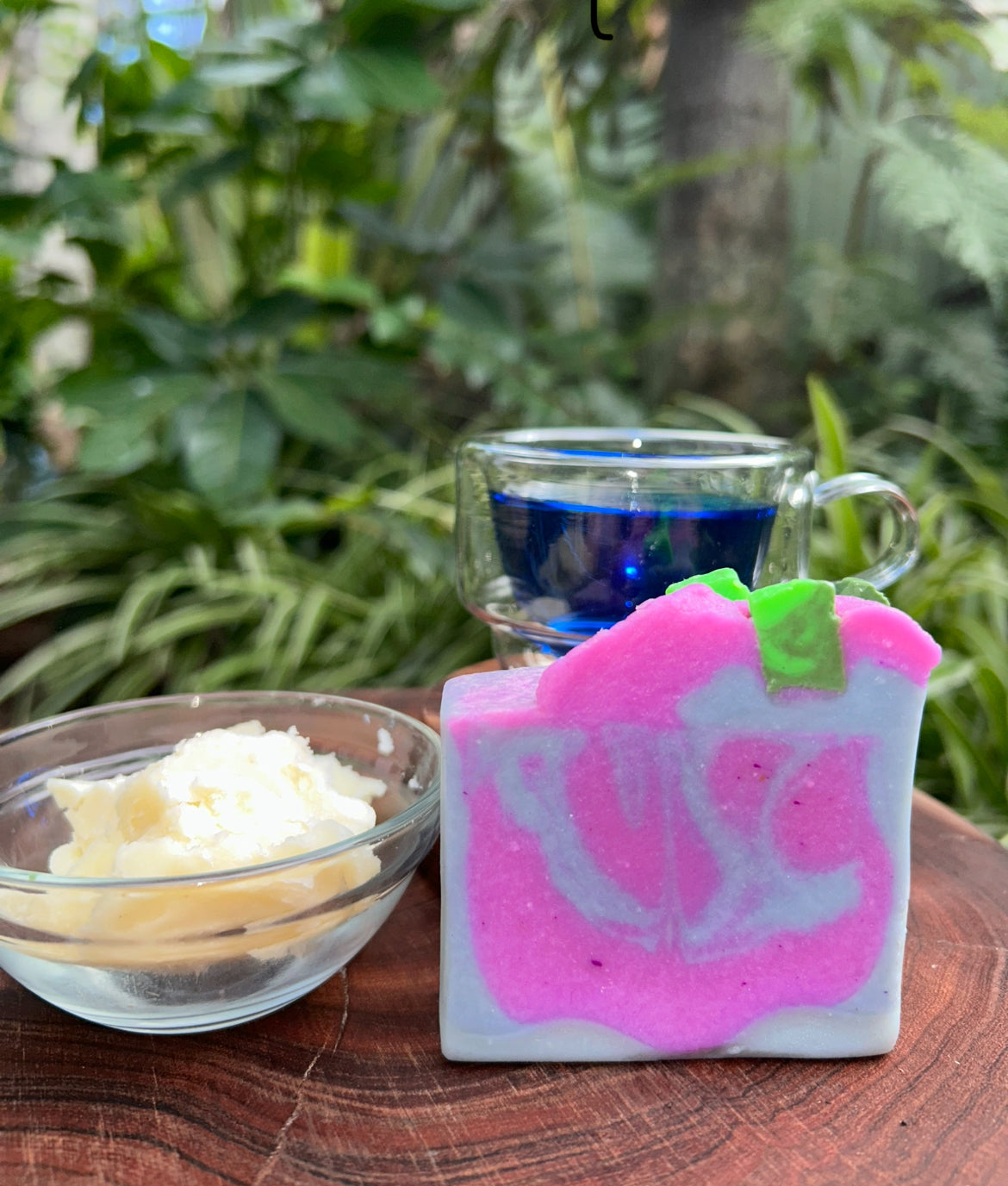 Handmade Soap | Shea Butter Soap | Spicy Lavender | Butterfly Blue Tea