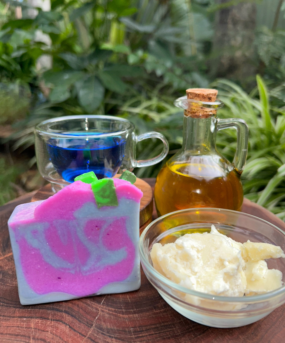 Handmade Soap | Shea Butter Soap | Spicy Lavender | Butterfly Blue Tea