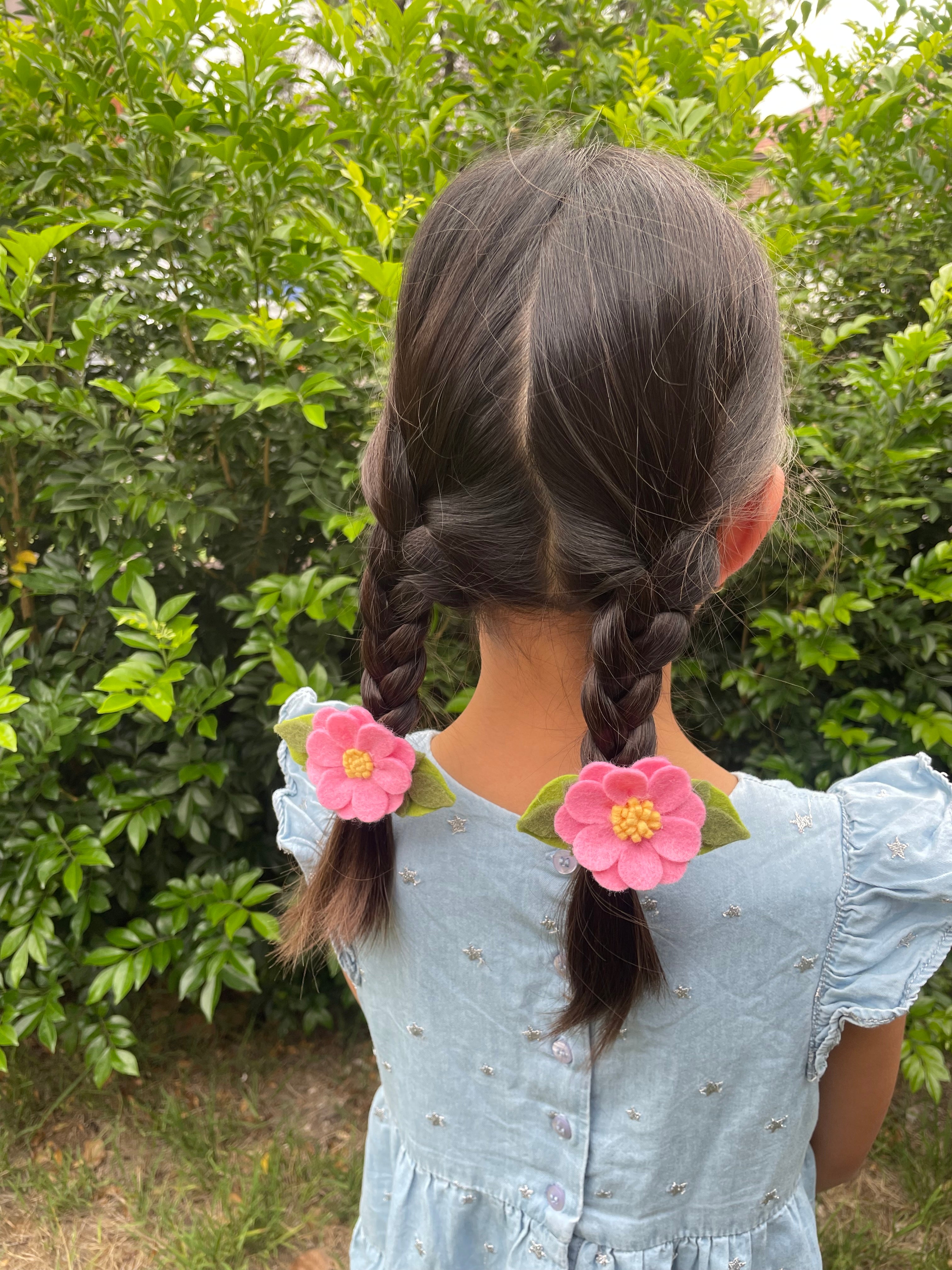 Set of 2 Daisies clip set