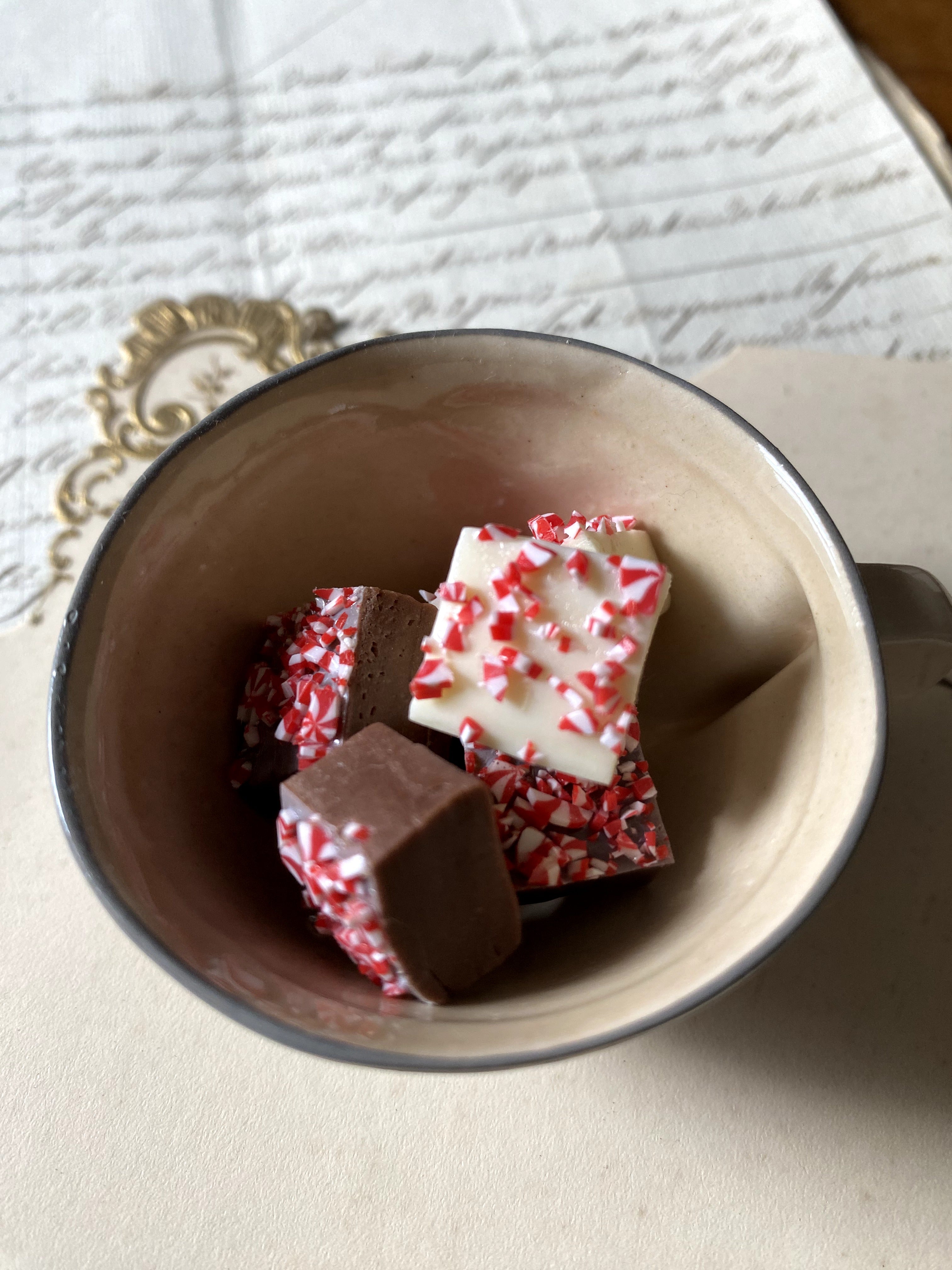 3 Pcs PEPPERMINT FUDGE - 2 options