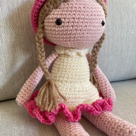 Charlotte - Crocheted Doll