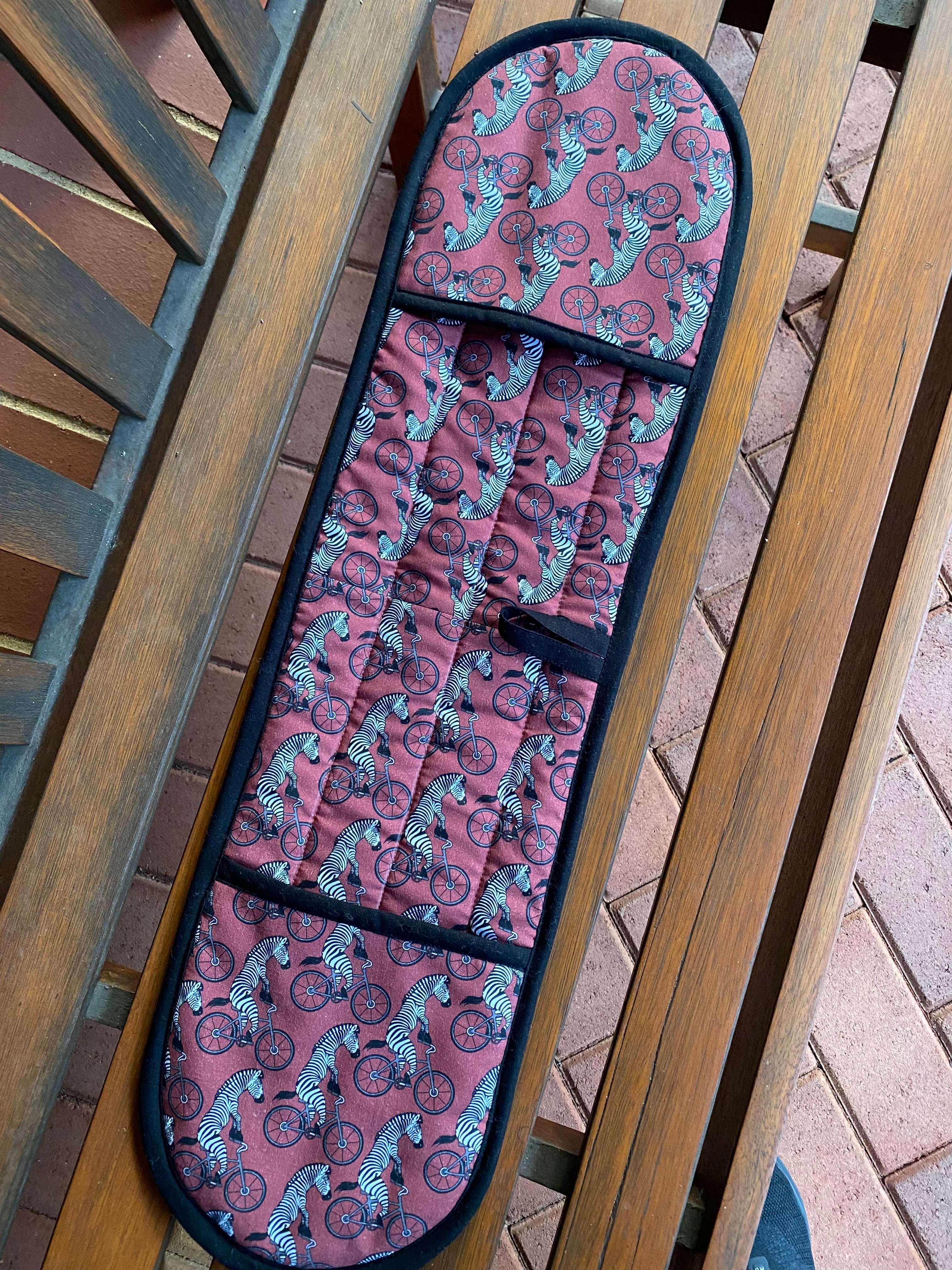 Zebra Double Oven Glove