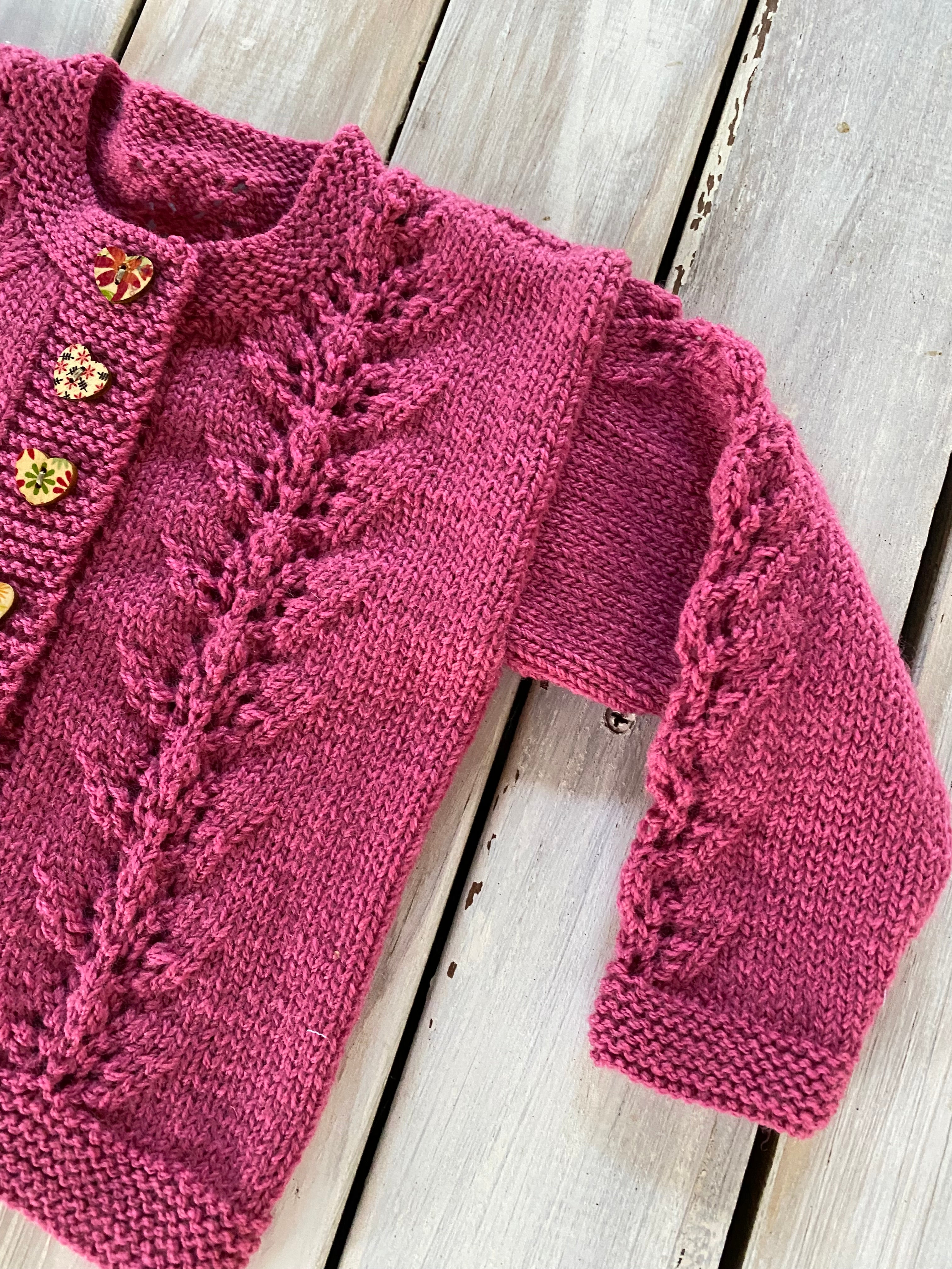 Child’s Knitted Cardigan 1 to 2 years
