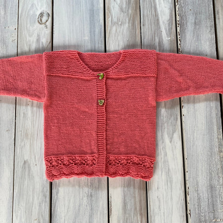 Baby’s Knitted Cardigan 9 to 12 months