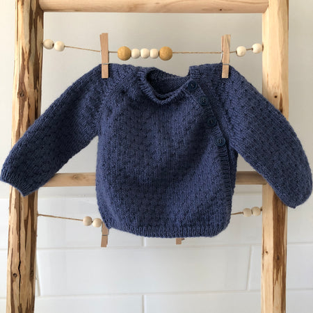 Blue Cardigan, Size 0-3 months