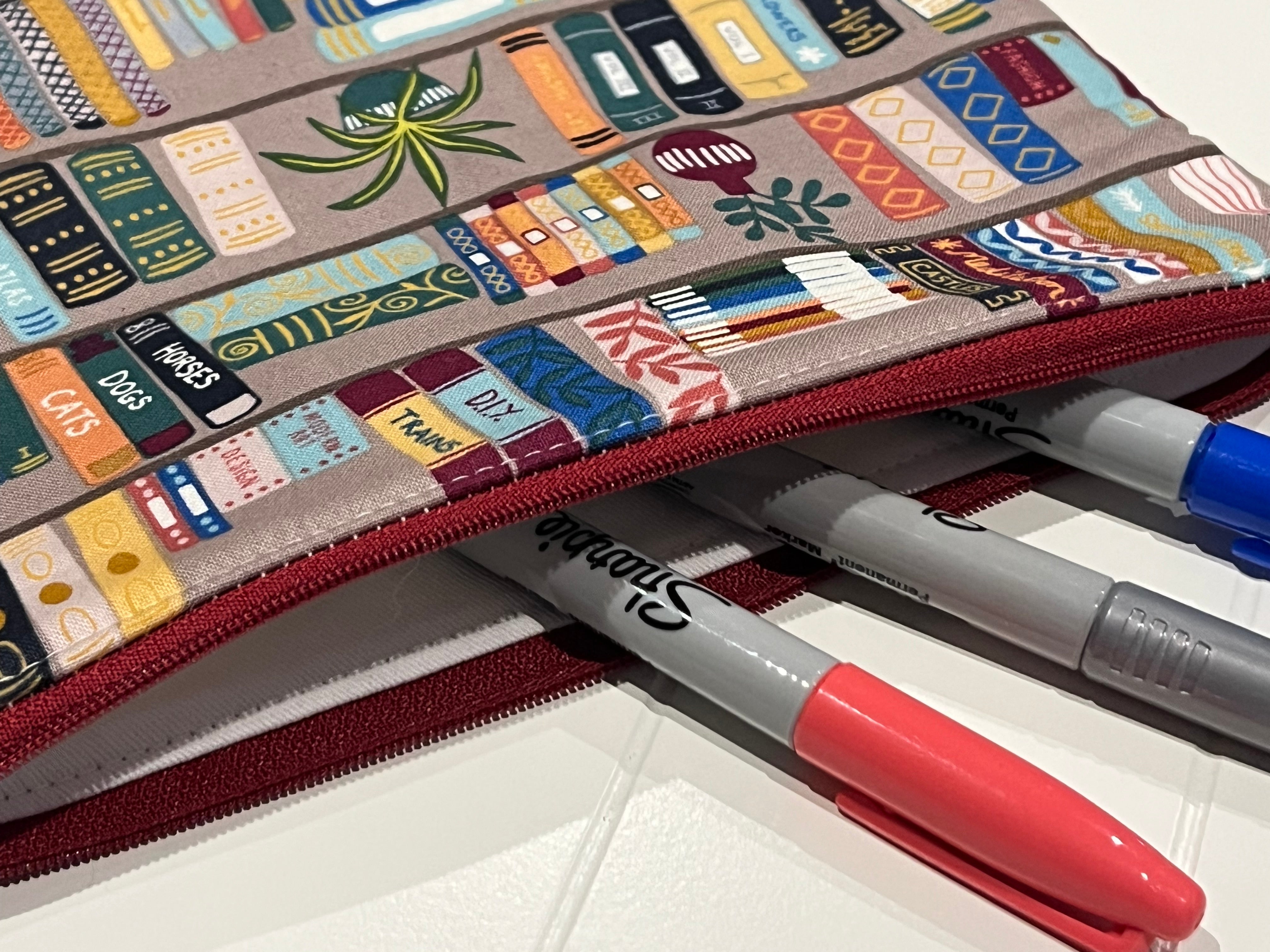 Books pencil case