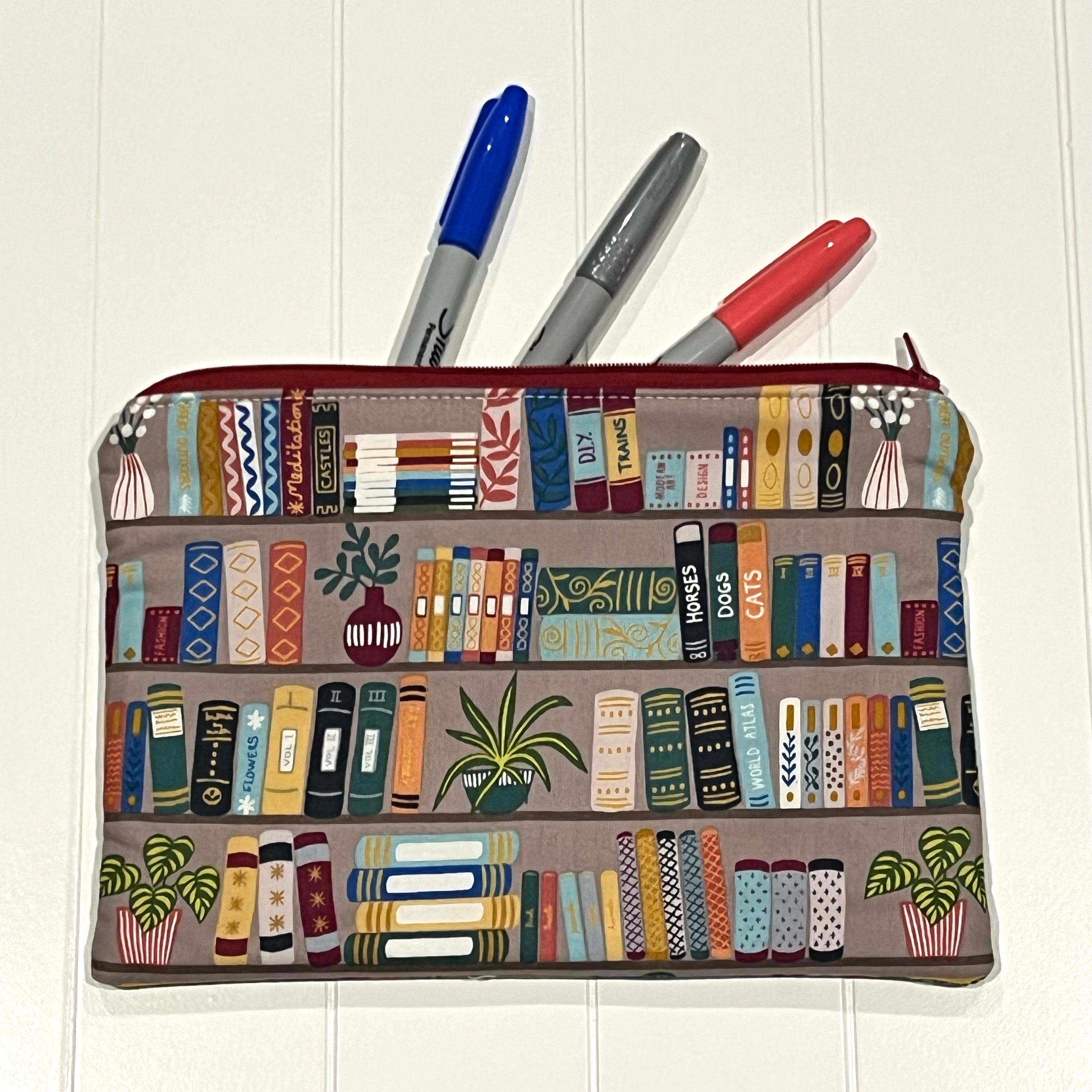 Books pencil case