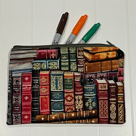Antique books pencil case