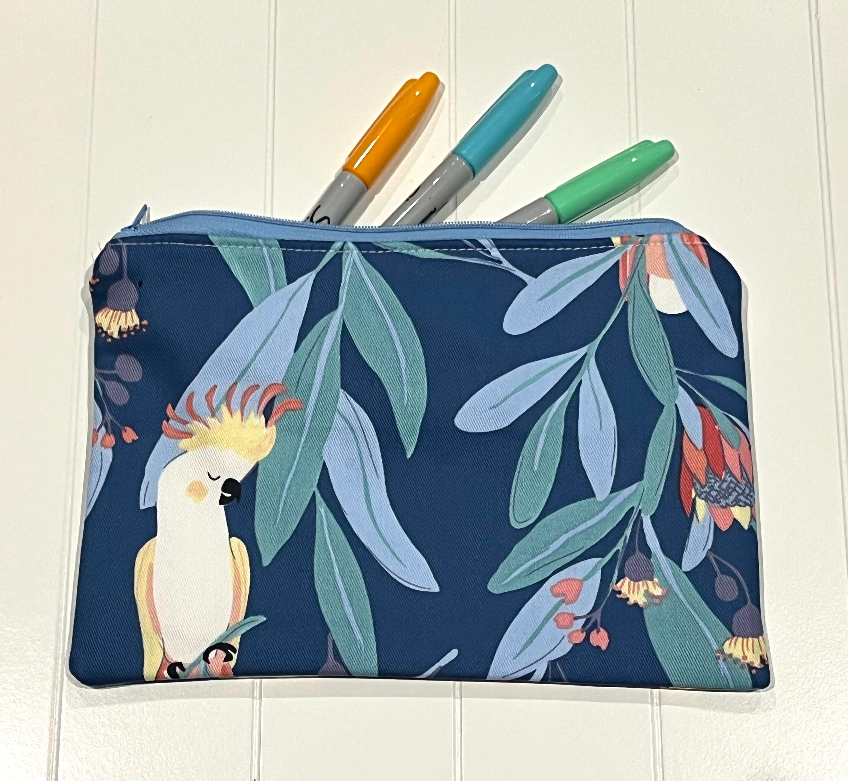 Cockatoo pencil case