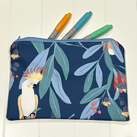 Cockatoo pencil case