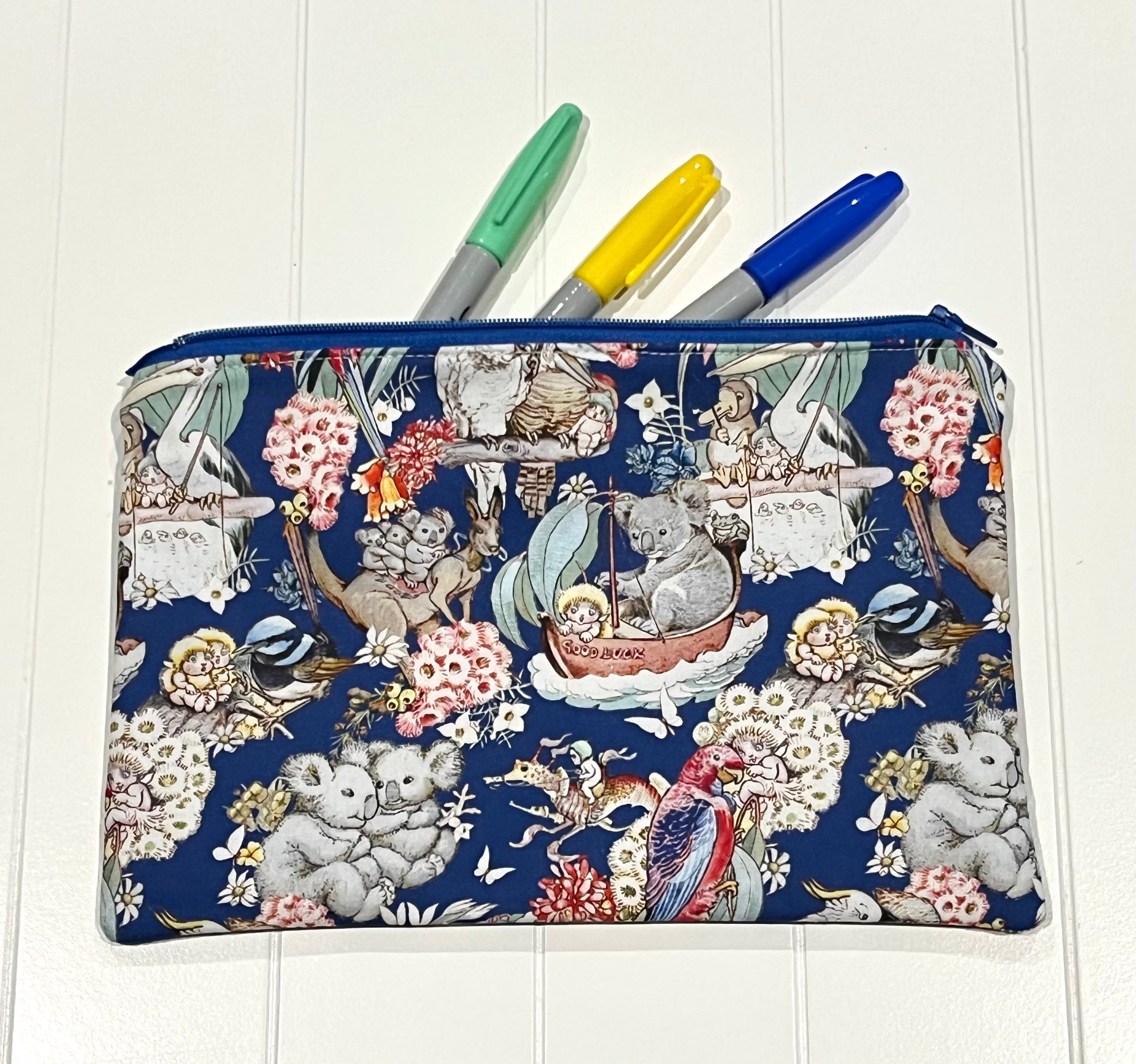 Australian animals pencil case