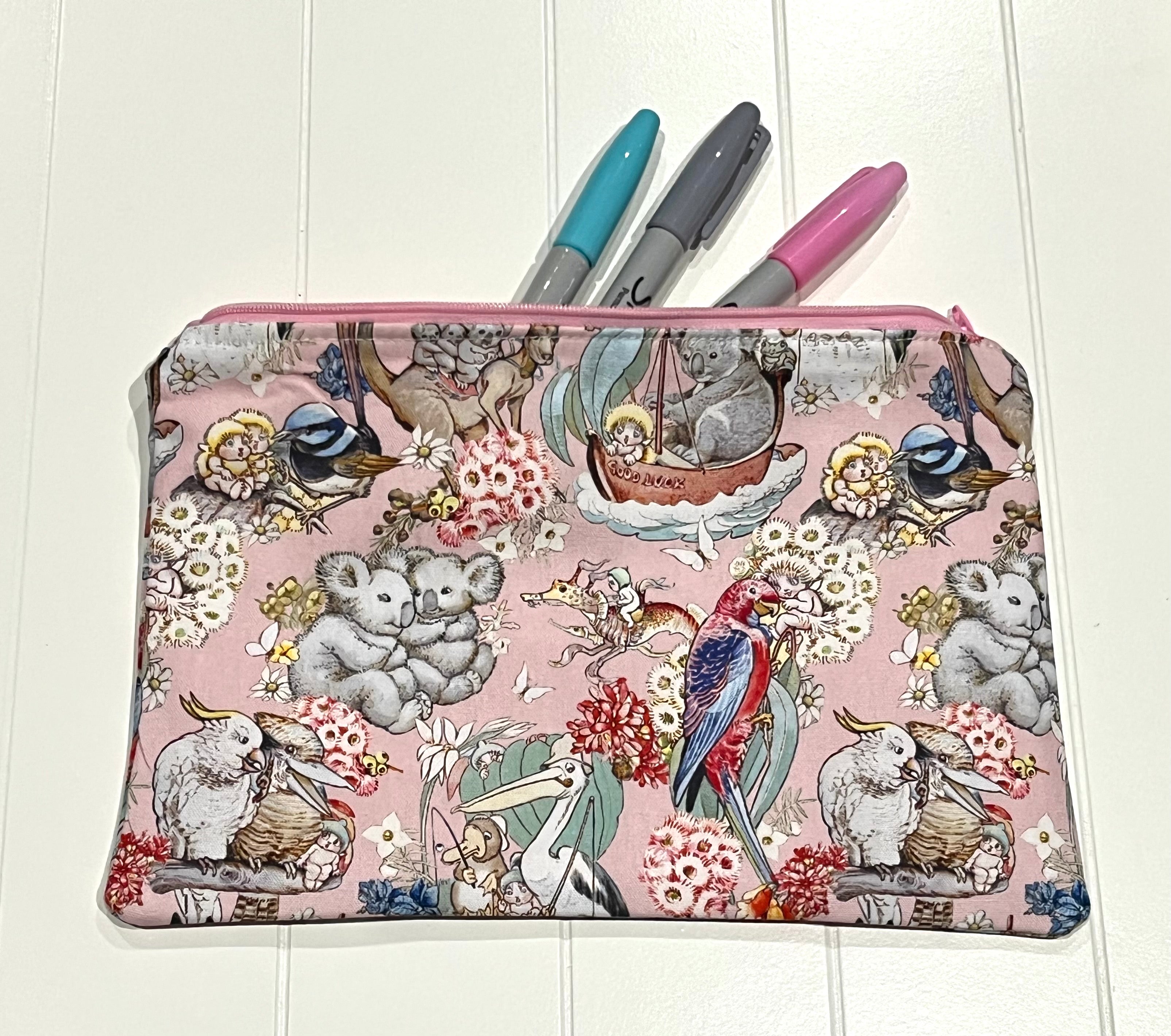 Australian animals pencil case