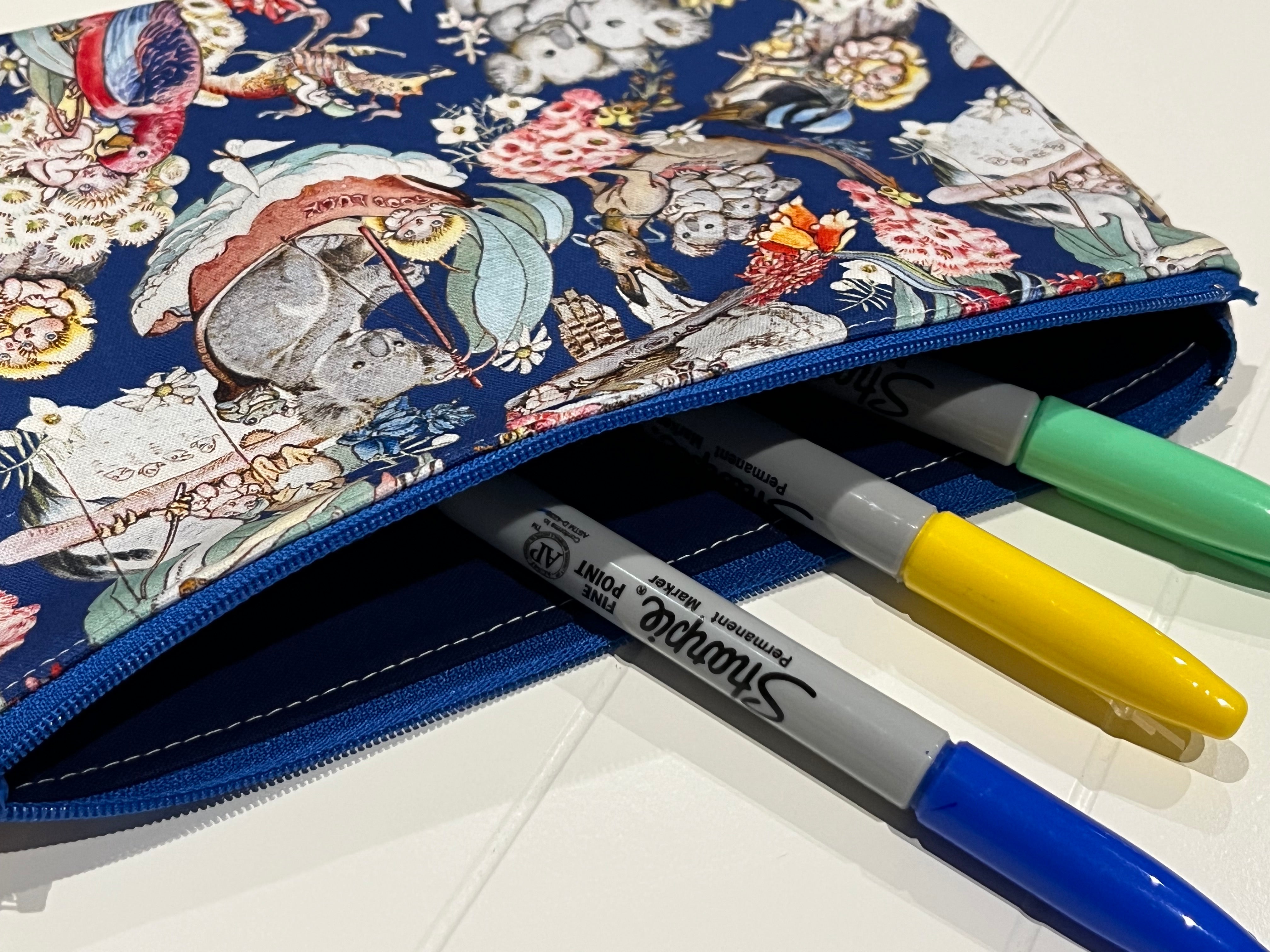 Australian animals pencil case