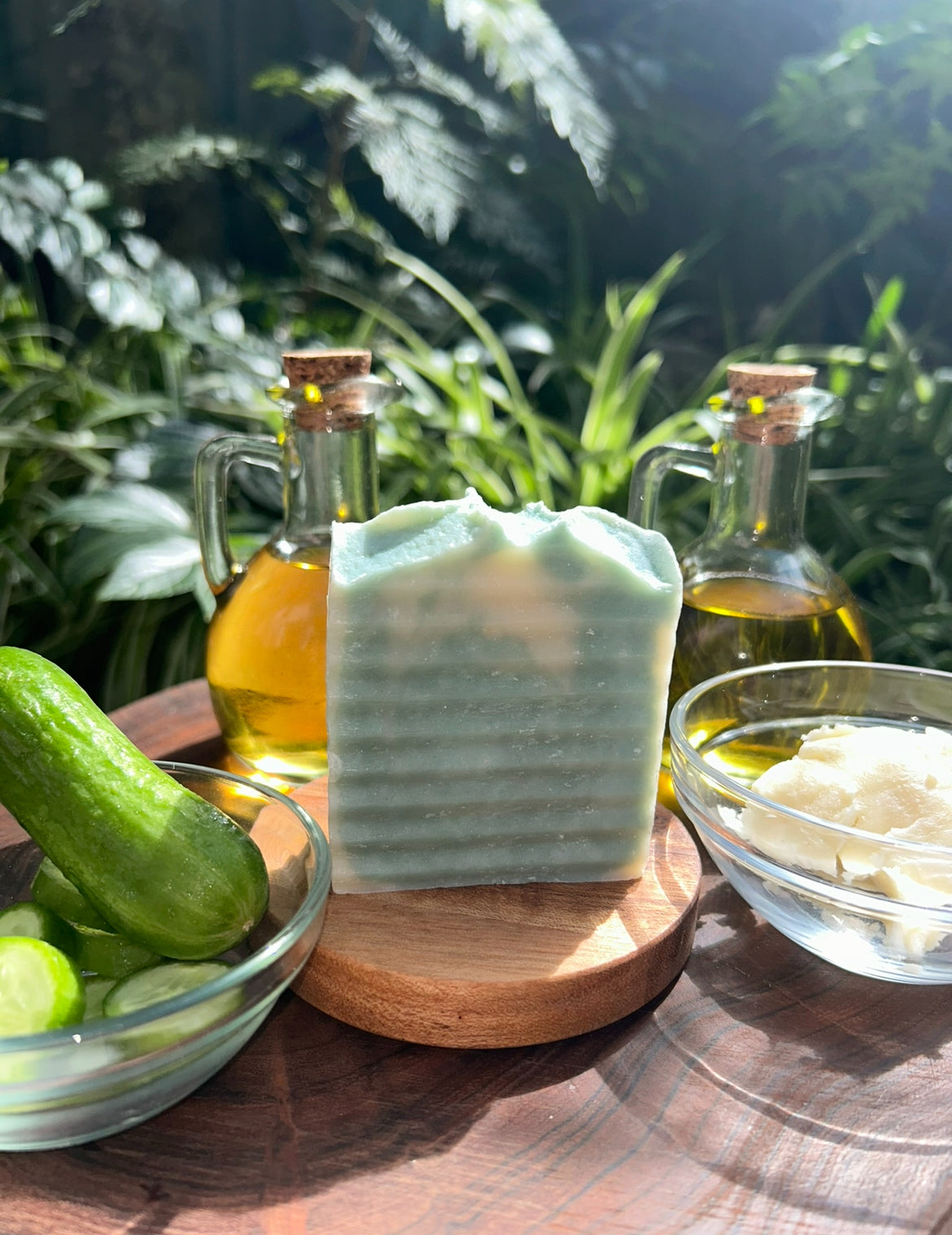 Natural Vegan Soap | Cucumber Soap | Handmade Soap | Vegan Friendly Skincare