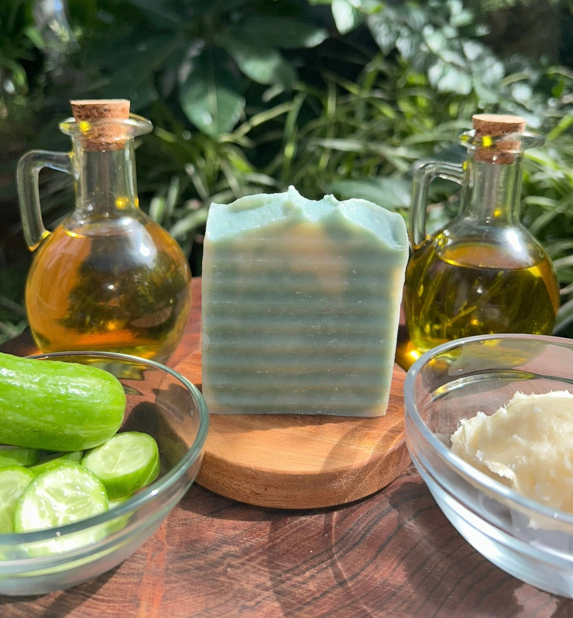 Natural Vegan Soap | Cucumber Soap | Handmade Soap | Vegan Friendly Skincare