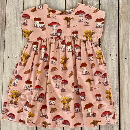 Mushroom Print Summer Dress size 6