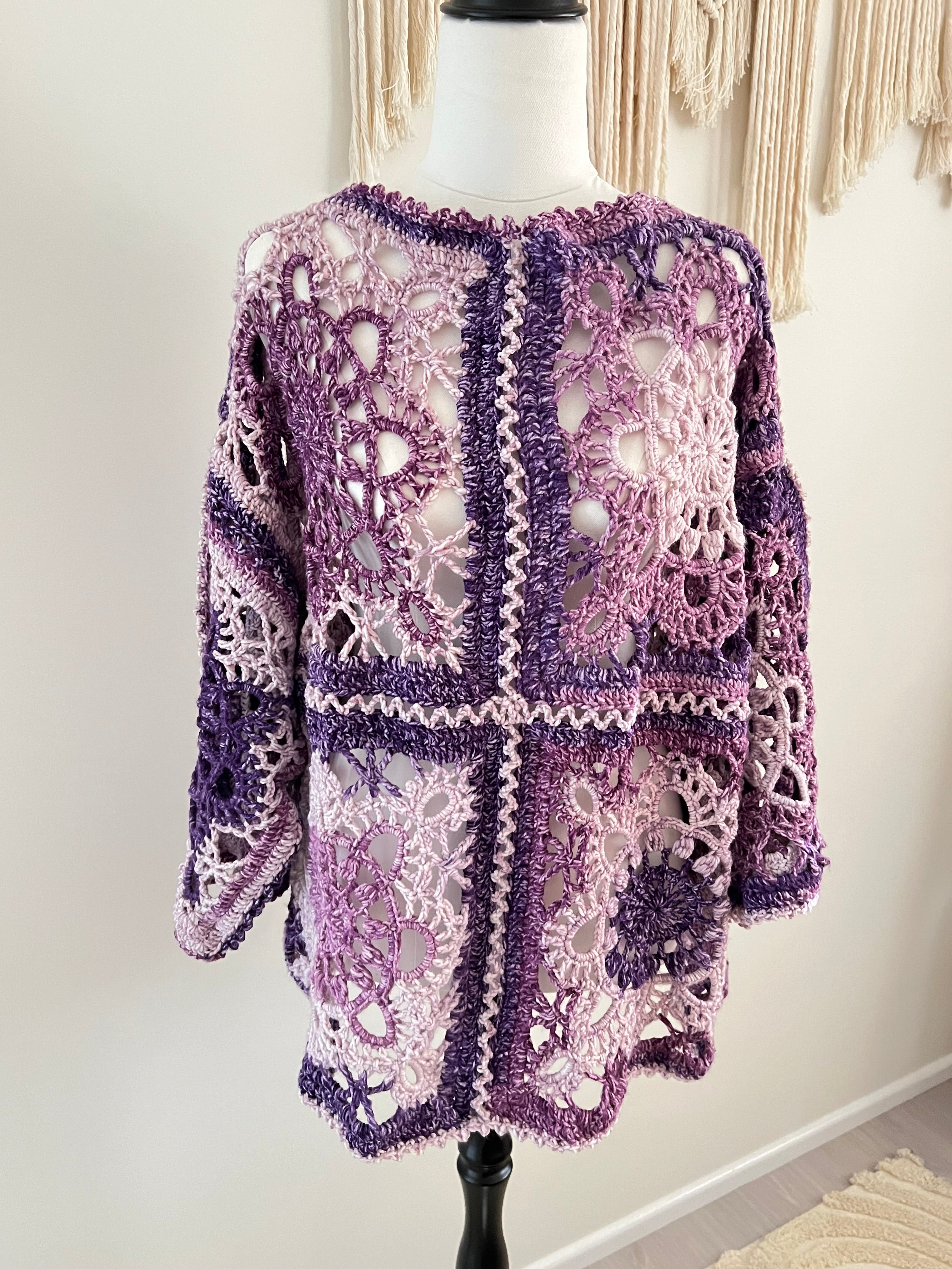 Turkish Granny Square Crochet Top