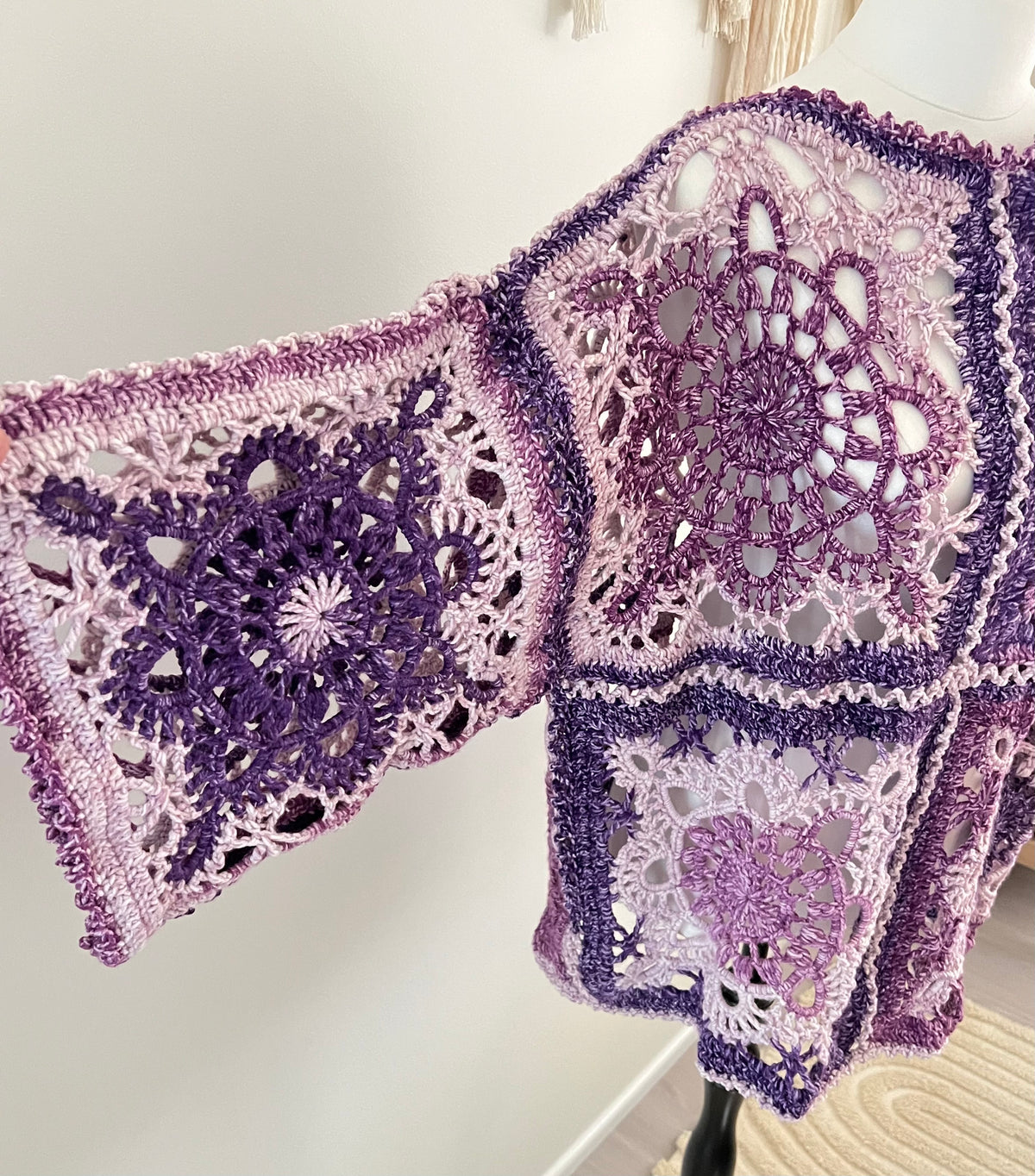 Turkish Granny Square Crochet Top