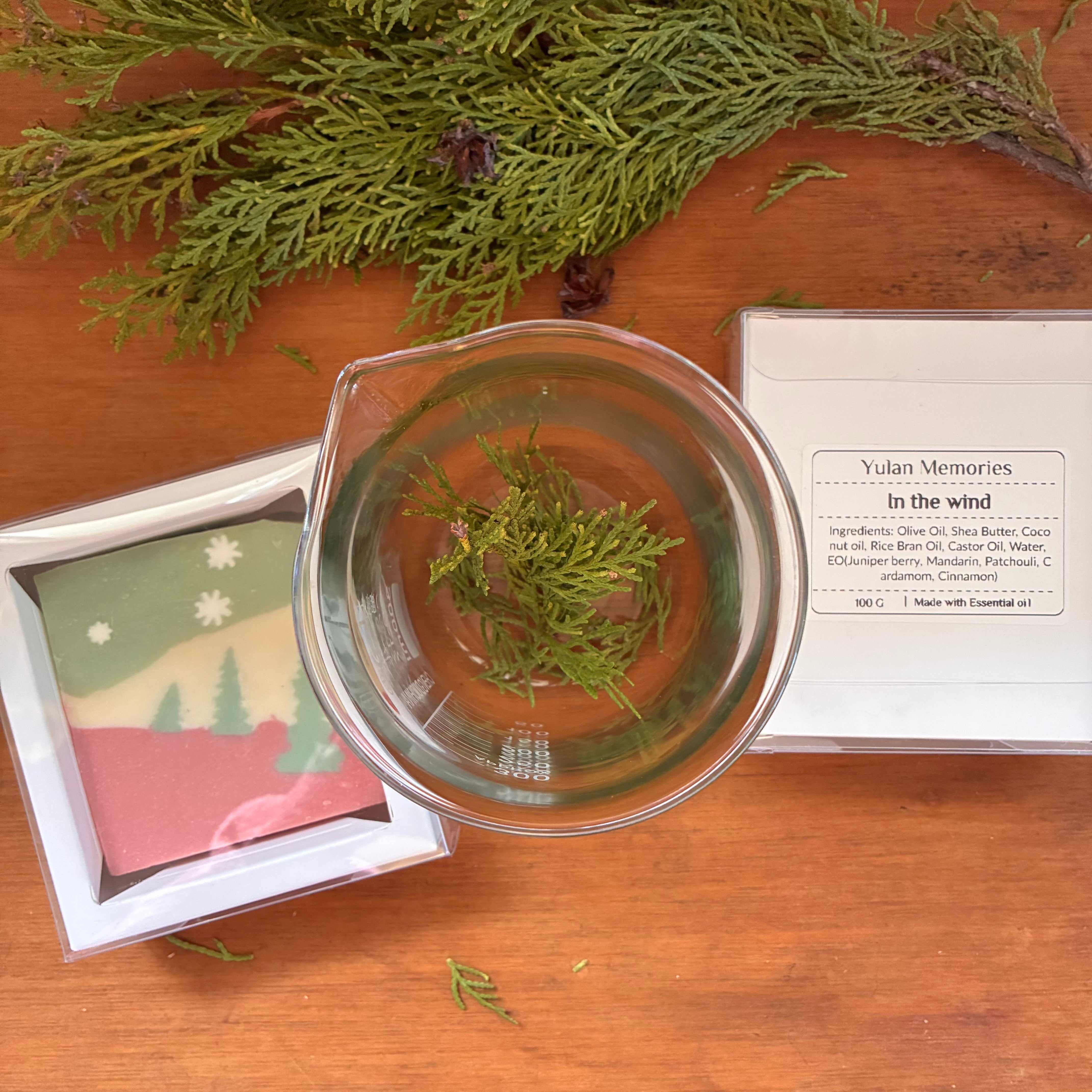 In The Wind｜Christmas Design Soap｜Soap Bar