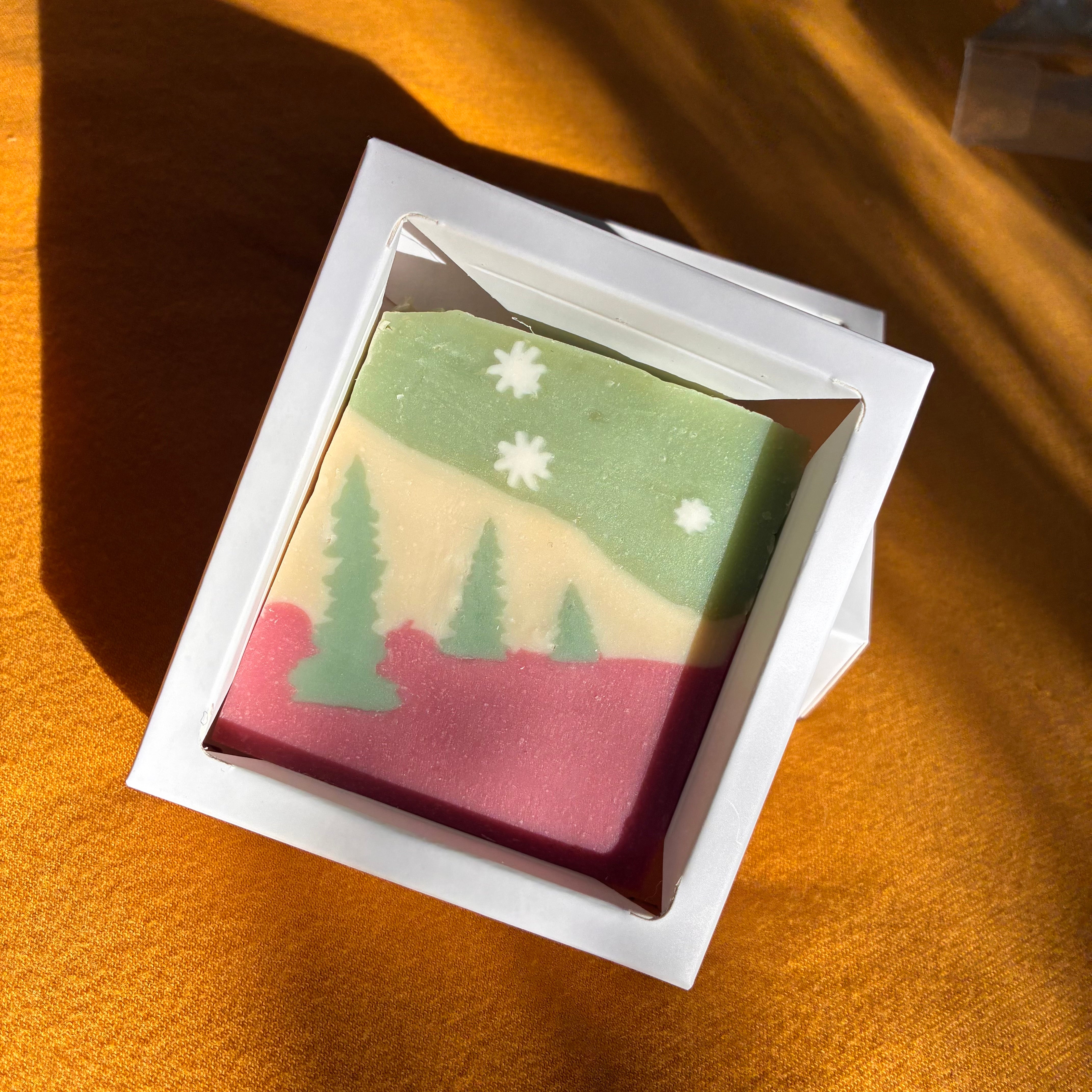 In The Wind｜Christmas Design Soap｜Soap Bar
